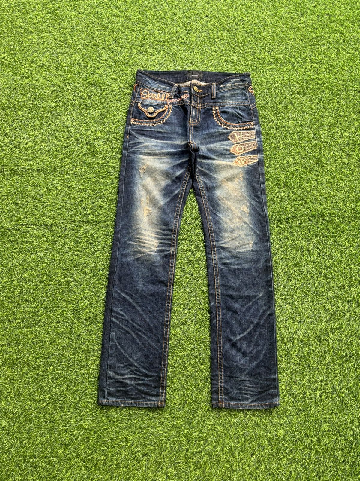 Hysteric Glamour Y2k Howluk Ifsixwasnine Punk Style Jeans Size US 31 - 3 Thumbnail