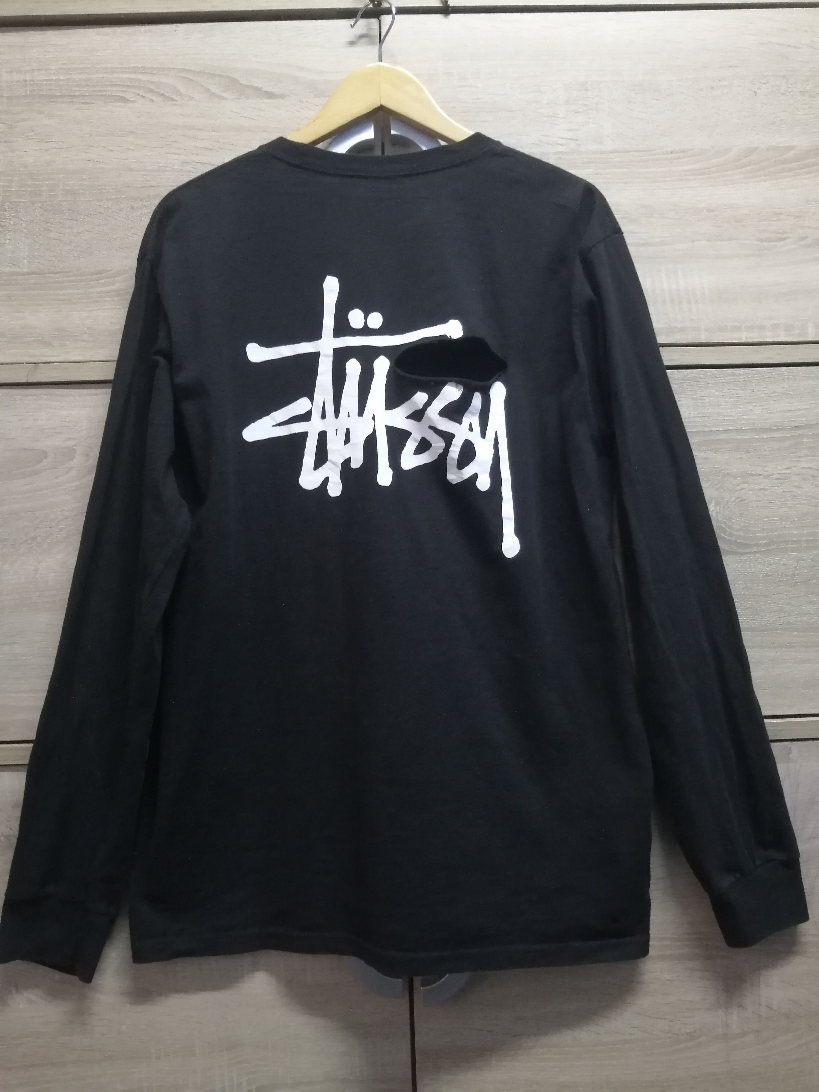 Stussy Thrashed Sun Faded Stussy Shirt Distressed Grunge Band Size US L / EU 52-54 / 3 - 1 Thumbnail