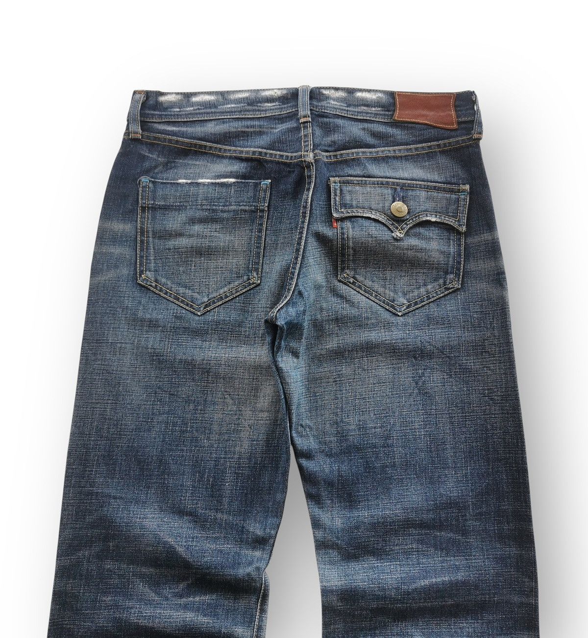 Levi's 2000s Vintage Levis Japan Selvedge Blue Line Jeans Size US 32 / EU 48 - 8 Thumbnail