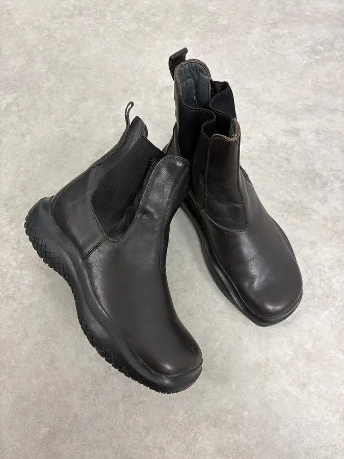 Prada FW1999 Prada Black Vibram Prenium Leather Boots Size US 6.5 / IT 36.5 - 5 Thumbnail