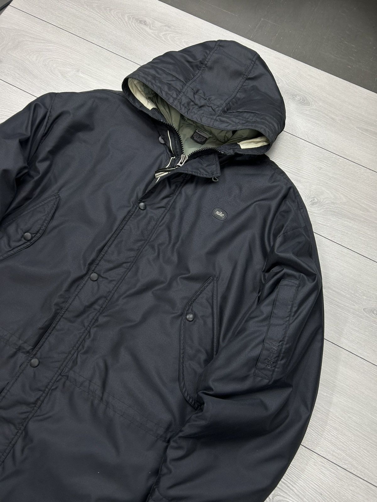 Nike × Vintage Nike Vintage Parka Jacket size XL Size US XL / EU 56 / 4 - 2 Thumbnail