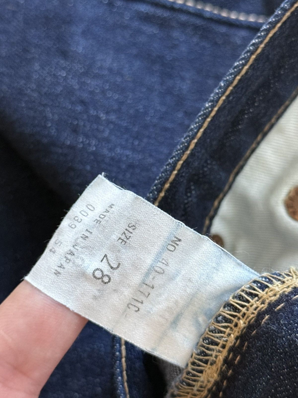 Spellbound Spellbound Selvedge 40-171C japan indigo denim jeans Size US 28 / EU 44 - 10 Thumbnail