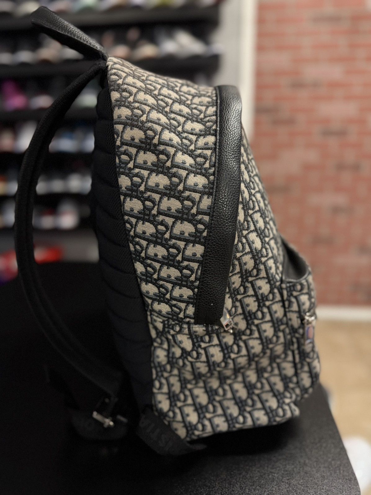 Dior Dior Oblique Pattern Backpack 100% Authentic 🧼 Size ONE SIZE - 12 Thumbnail