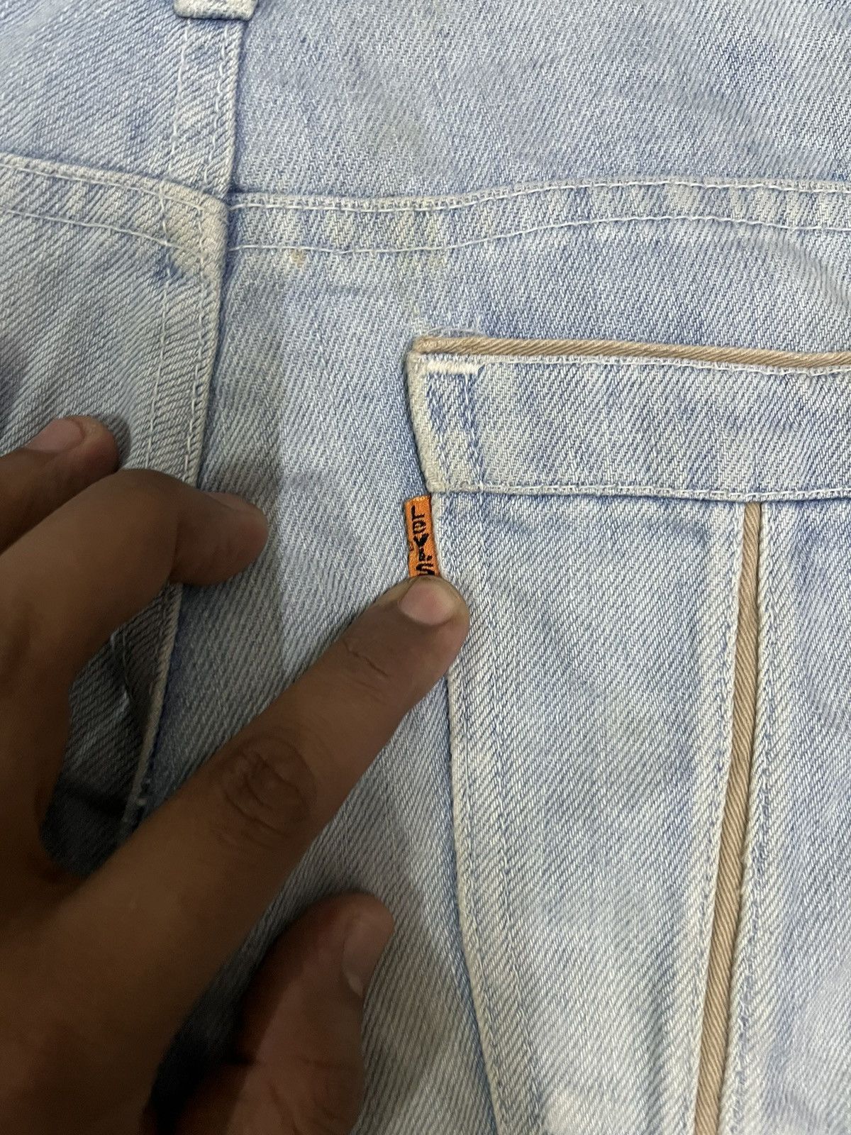 Levi's Levis 70’s 517 Orange Tab Flare Style Jeans Size US 28 / EU 44 - 10 Thumbnail