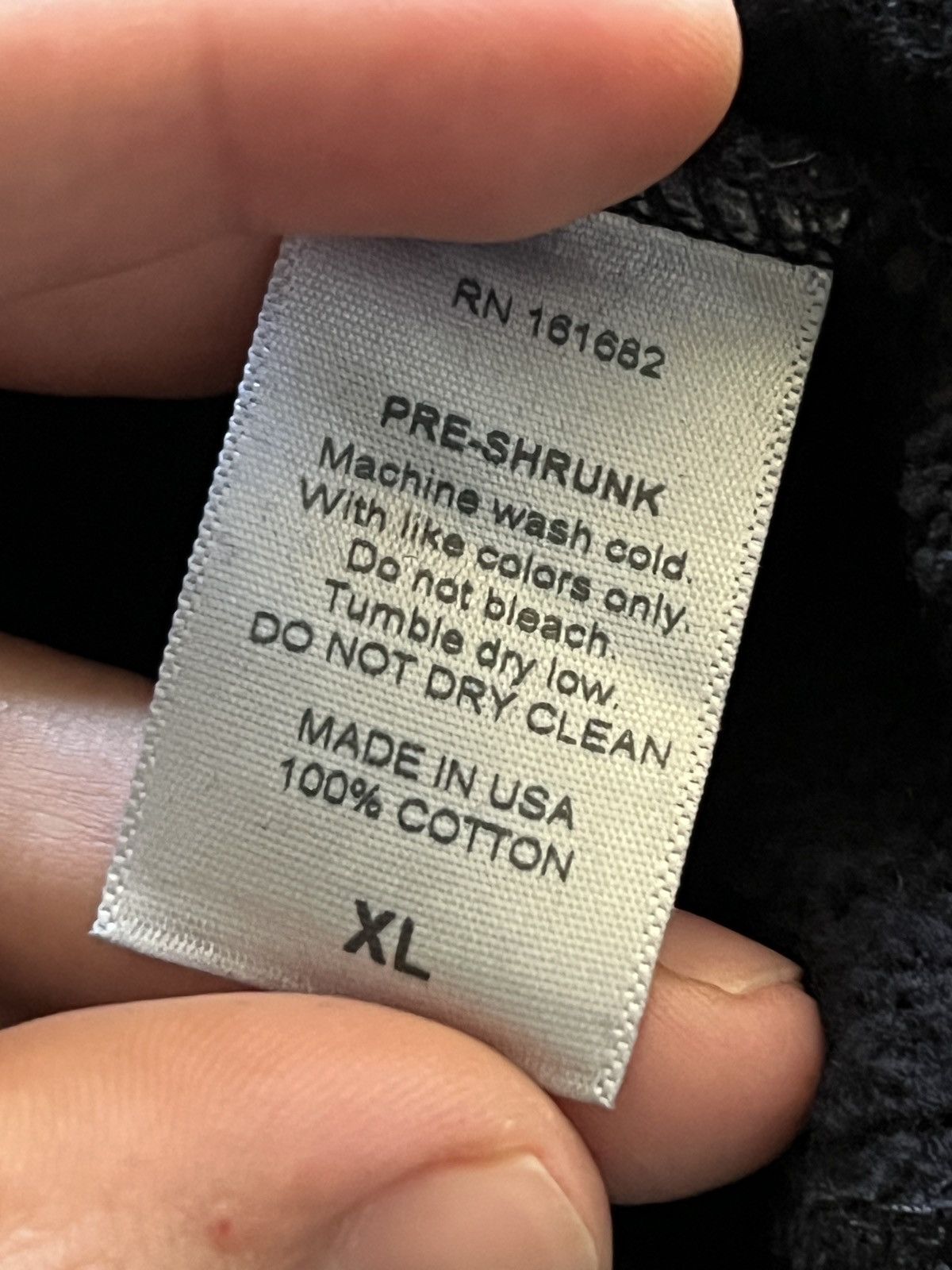 【FUCKING AWESOME】Fucking Awesome Iridescent Stamp Crew Fucking Awesome Men's Iridescent Stamp Crew Sweat in Black