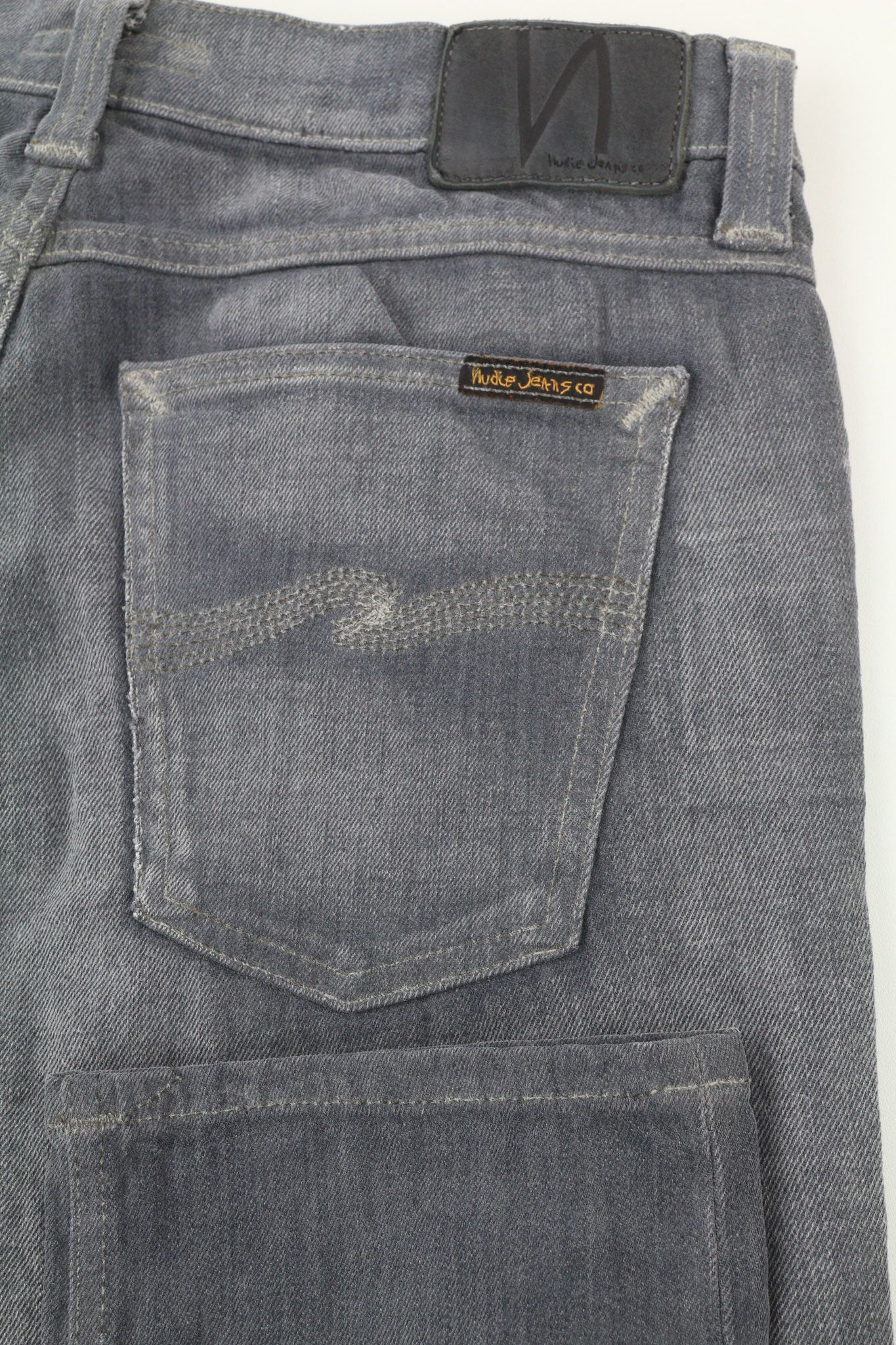 Nudie Jeans TIGHT LONG JOHN W30/L34 Organic Charcoal Zip Fit 80705 Size US 30 / EU 46 - 5 Thumbnail