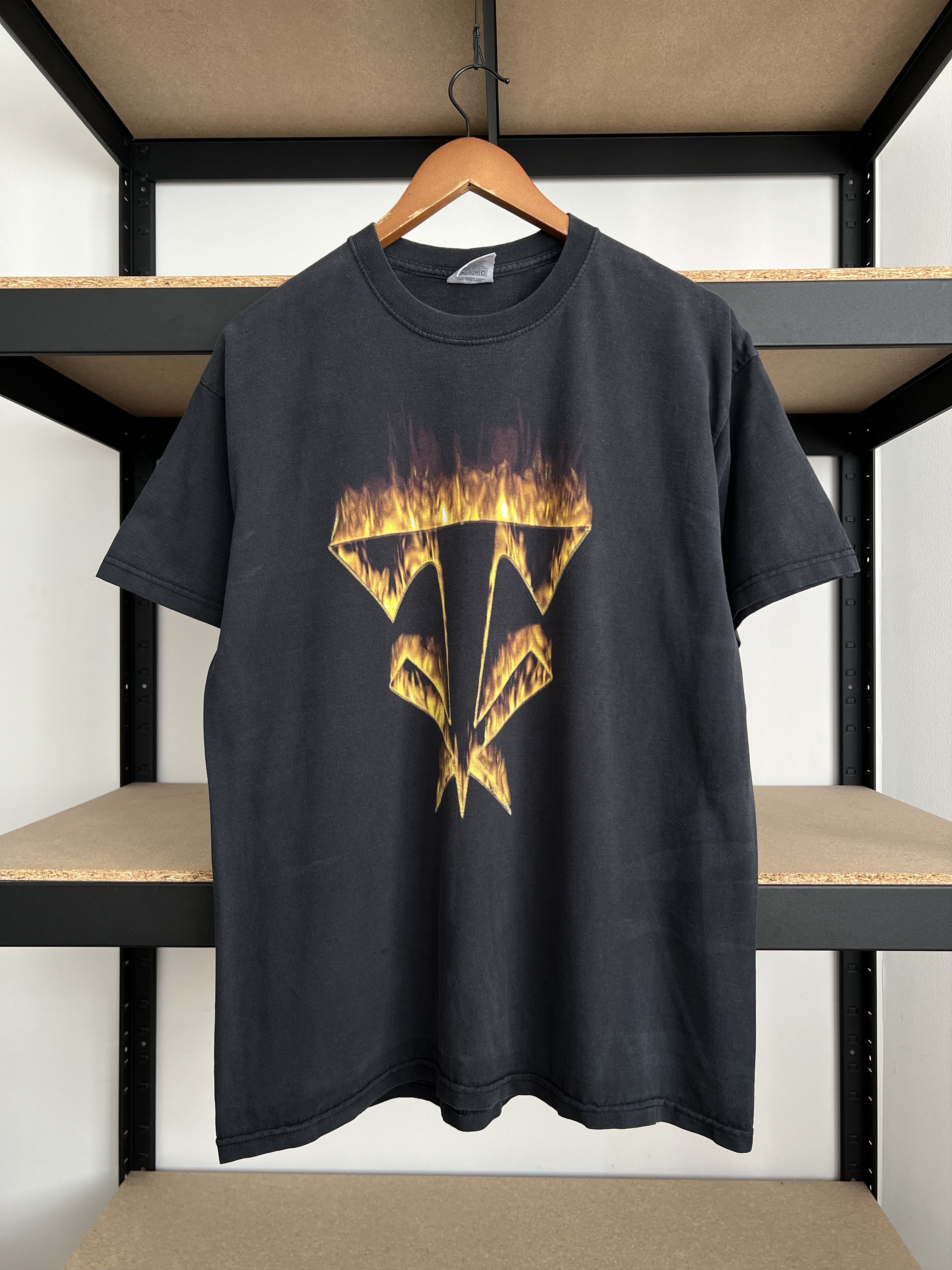 WWE Vintage 2004 Undertaker Begins Again WWE Black T-shirt Size US L / EU 52-54 / 3 - 2 Thumbnail