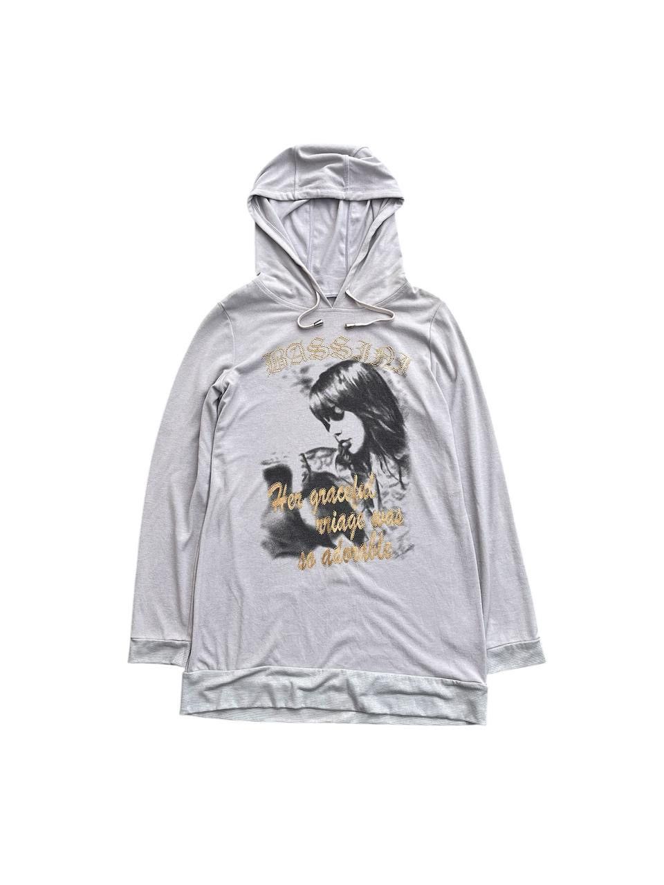 Beauty Beast × Hysteric Glamour × Japanese Brand JAPANASE Y2K ARNALDO STUDED HOODIE Size US M / EU 48-50 / 2 - 1 Thumbnail