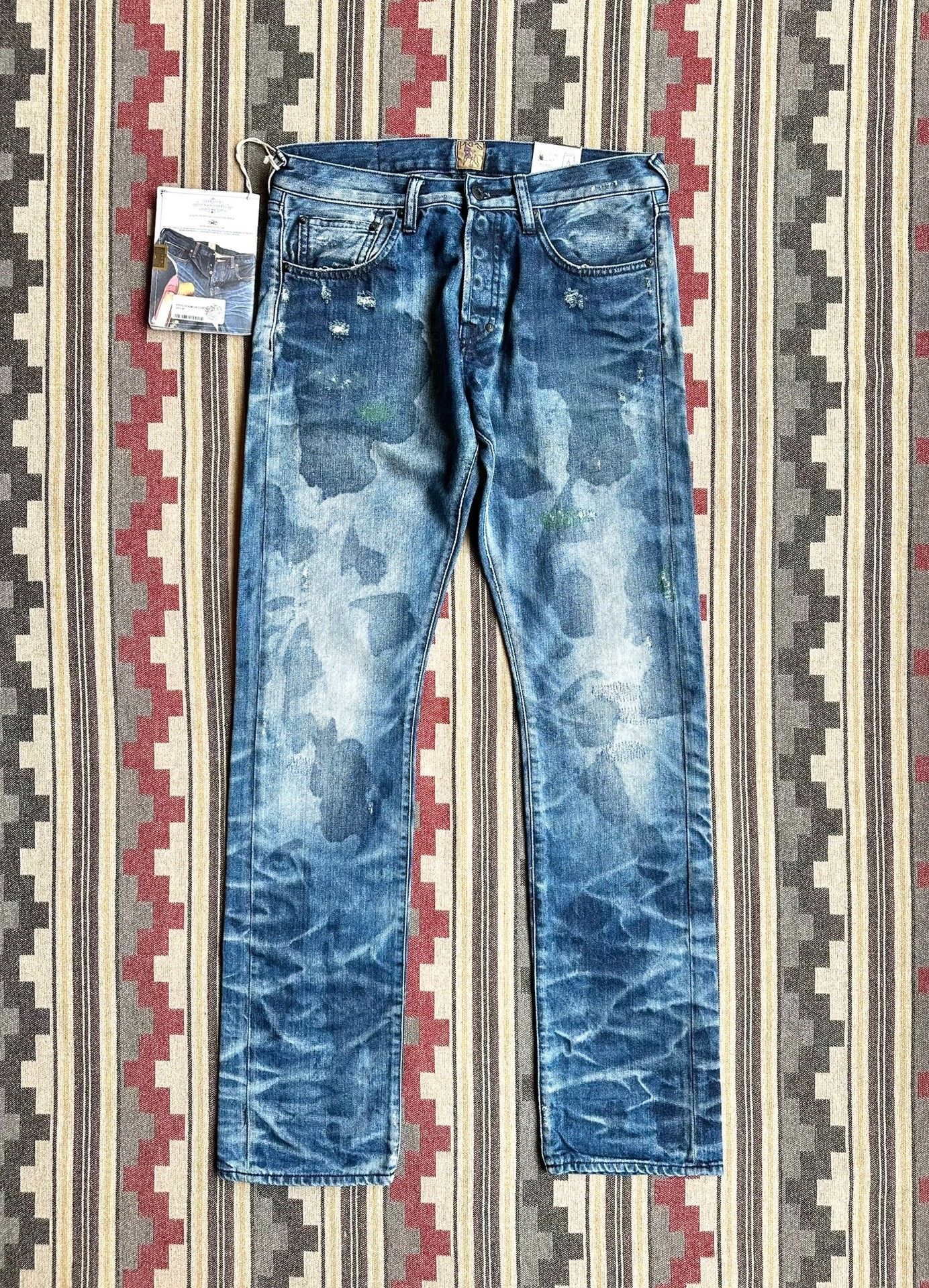 Prps PRPS GOODS&CO Vintage Distressed Jeans Size US 30 / EU 46 - 1 Thumbnail
