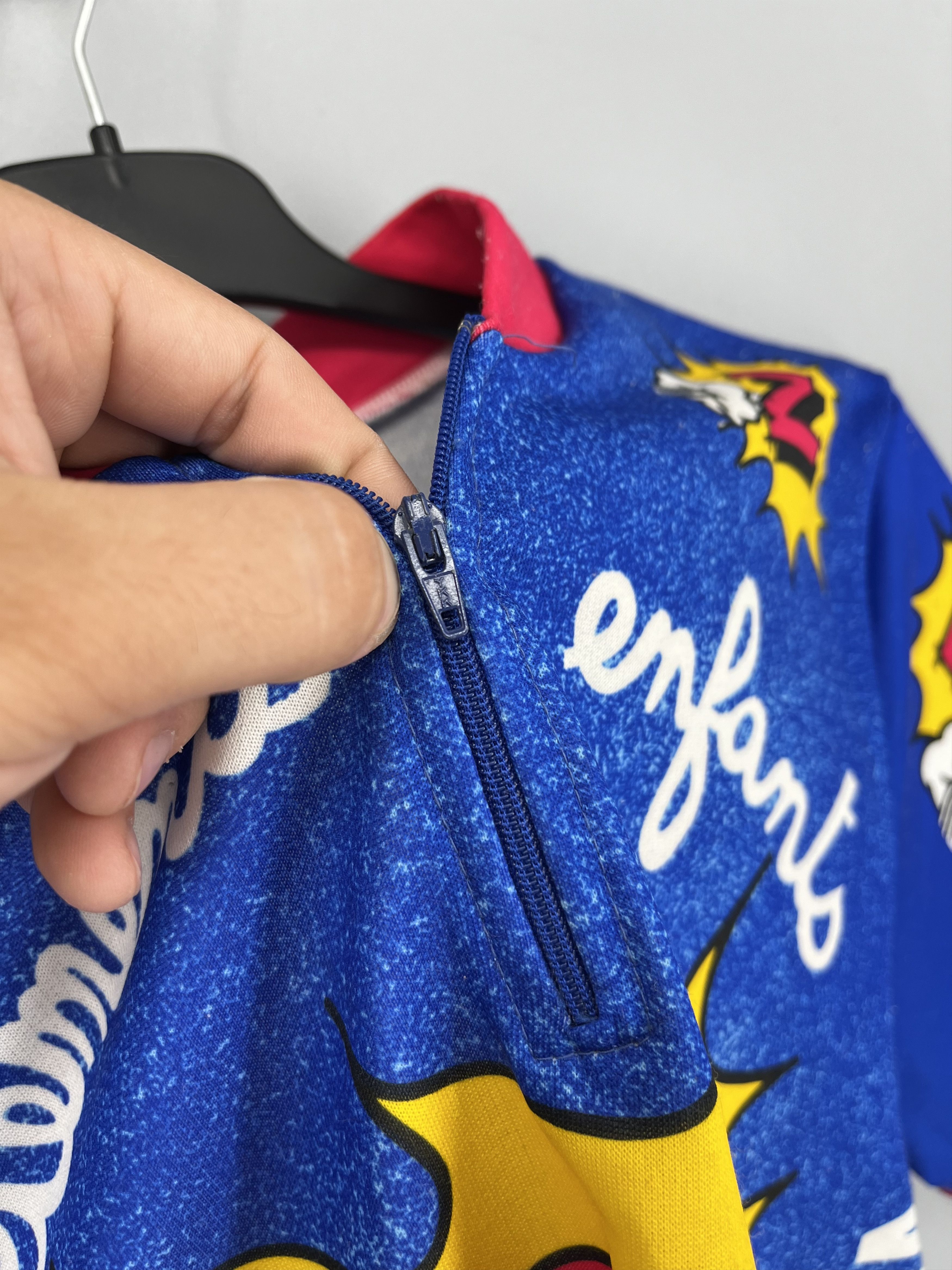 Vintage Santini Jersey Clothing Model Team Pro Tour Cycling Jersey Size US M / EU 48-50 / 2 - 10 Thumbnail