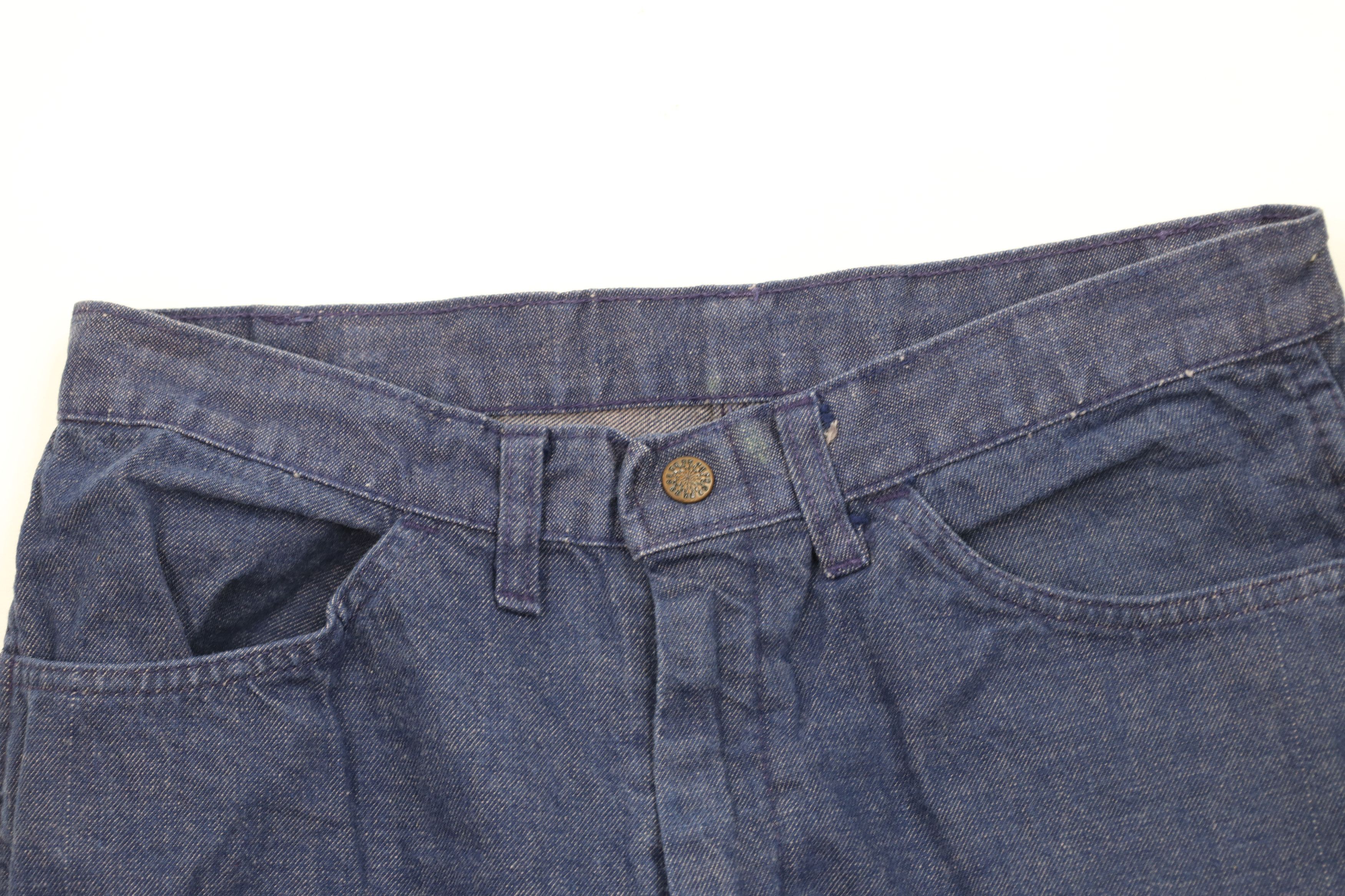Vintage Vintage 60s 70s Streetwear Denim Short Shorts Indigo USA Size US 30 / EU 46 - 2 Thumbnail