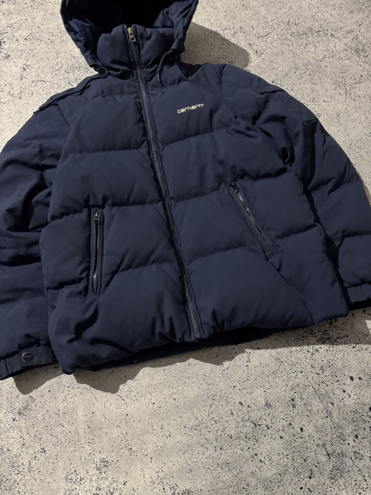 Carhartt Vintage 90x Carhartt Alaska Jacket Mens Blue Size US M / EU 48-50 / 2 - 8 Thumbnail