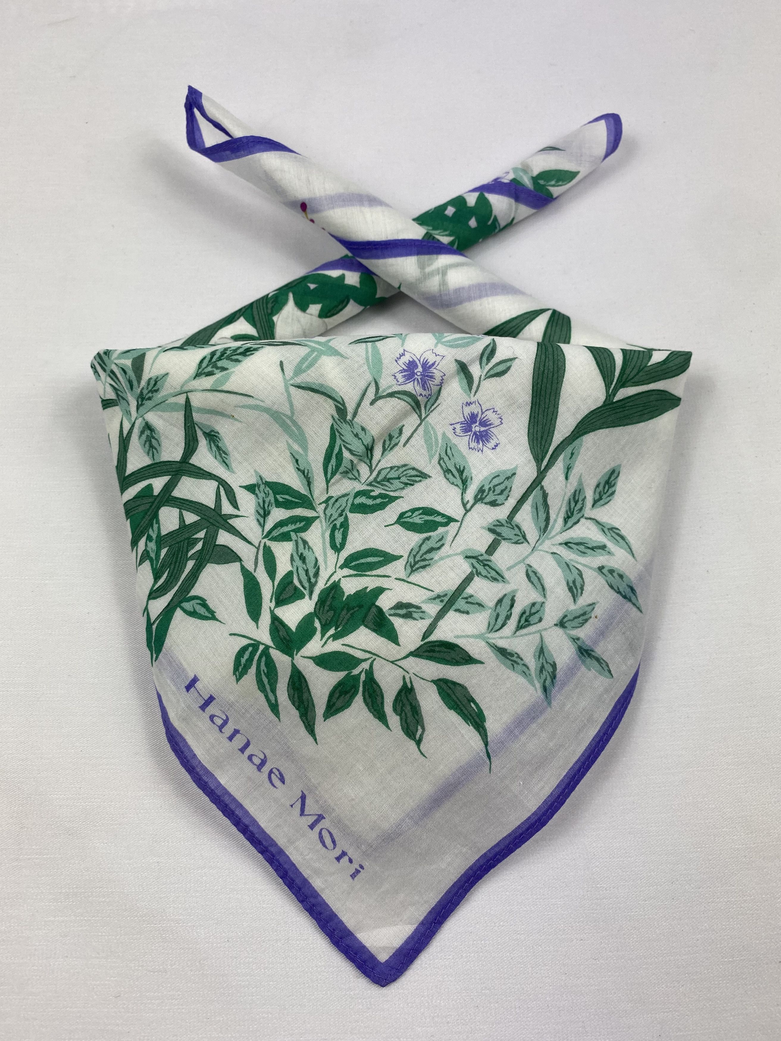 Hanae Mori × Japanese Brand × Vintage Hanae Mori Handkerchief / Bandana / Neckerchief Size ONE SIZE - 1 Thumbnail