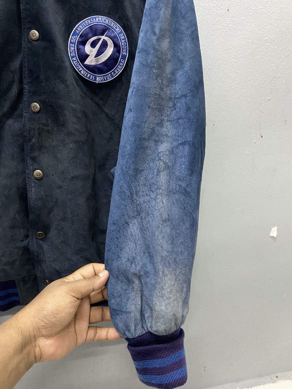 MLB VINTAGE CHUNICHI DRAGONS 5th ANNIVERSARY STADIUM JACKET Size US L / EU 52-54 / 3 - 6 Thumbnail