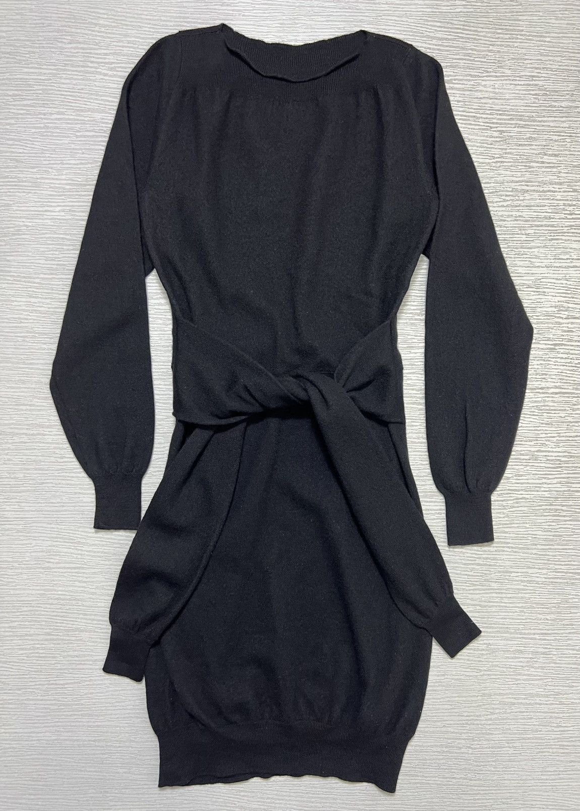MM6 Maison Margiela MM6 - Four Sleeves Knit One Piece Wool Dress Size S / US 4 / IT 40 - 1 Thumbnail