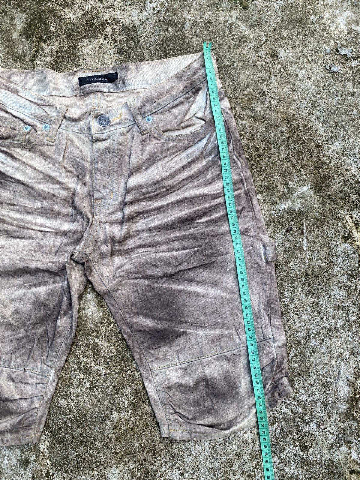 If Six Was Nine JAPANESE BRAND CIVARIZE SHORT JEANS Size US 28 / EU 44 - 9 Thumbnail