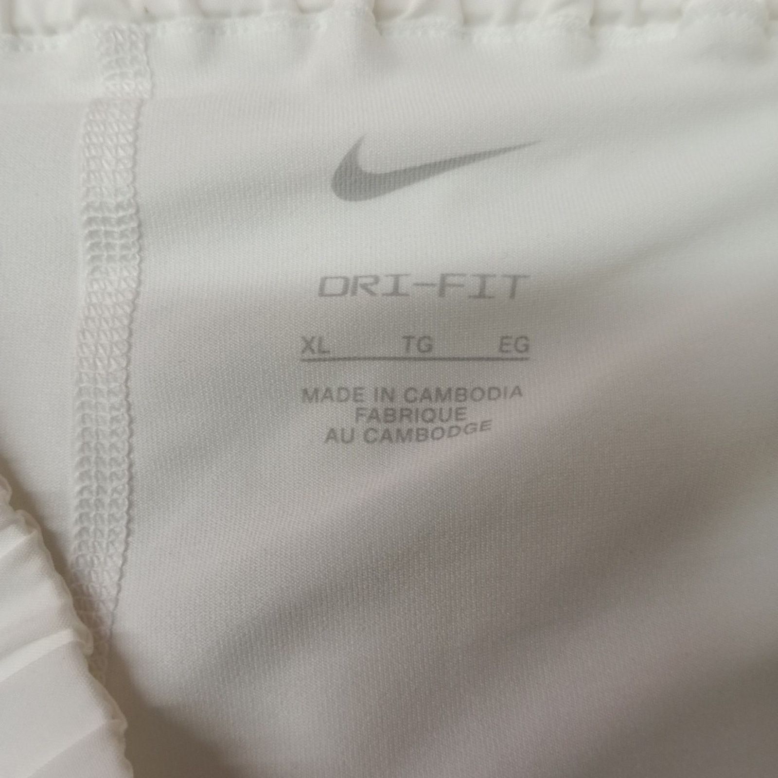 Nike Nike Women's Ultra-High Waisted One Skort WR4 White Size XL Size 36" / US 14 / IT 50 - 4 Thumbnail