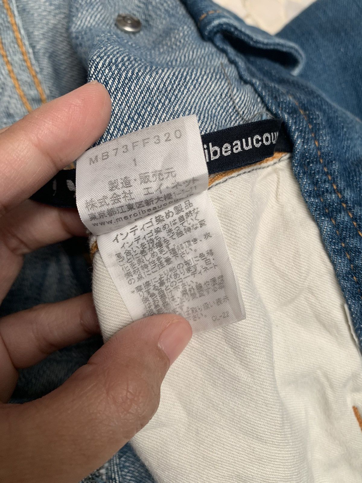 mercibeaucoup Vintage Japanese Brand Mercibeaucoup Jeans 2000s Size US 32 / EU 48 - 11 Thumbnail