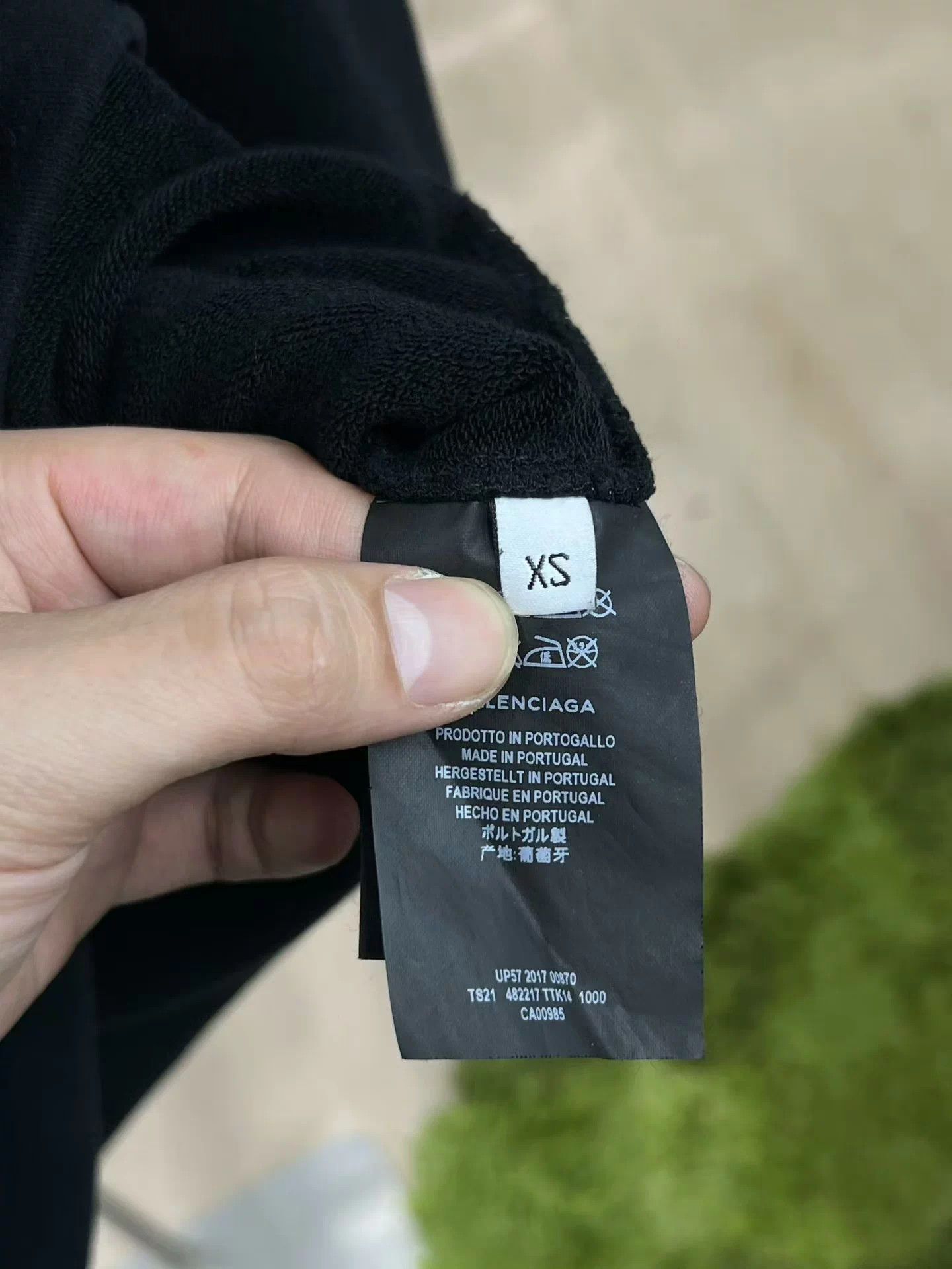 Balenciaga Balenciaga Sanskrit caped hoodie XS Size US XS / EU 42 / 0 - 6 Thumbnail