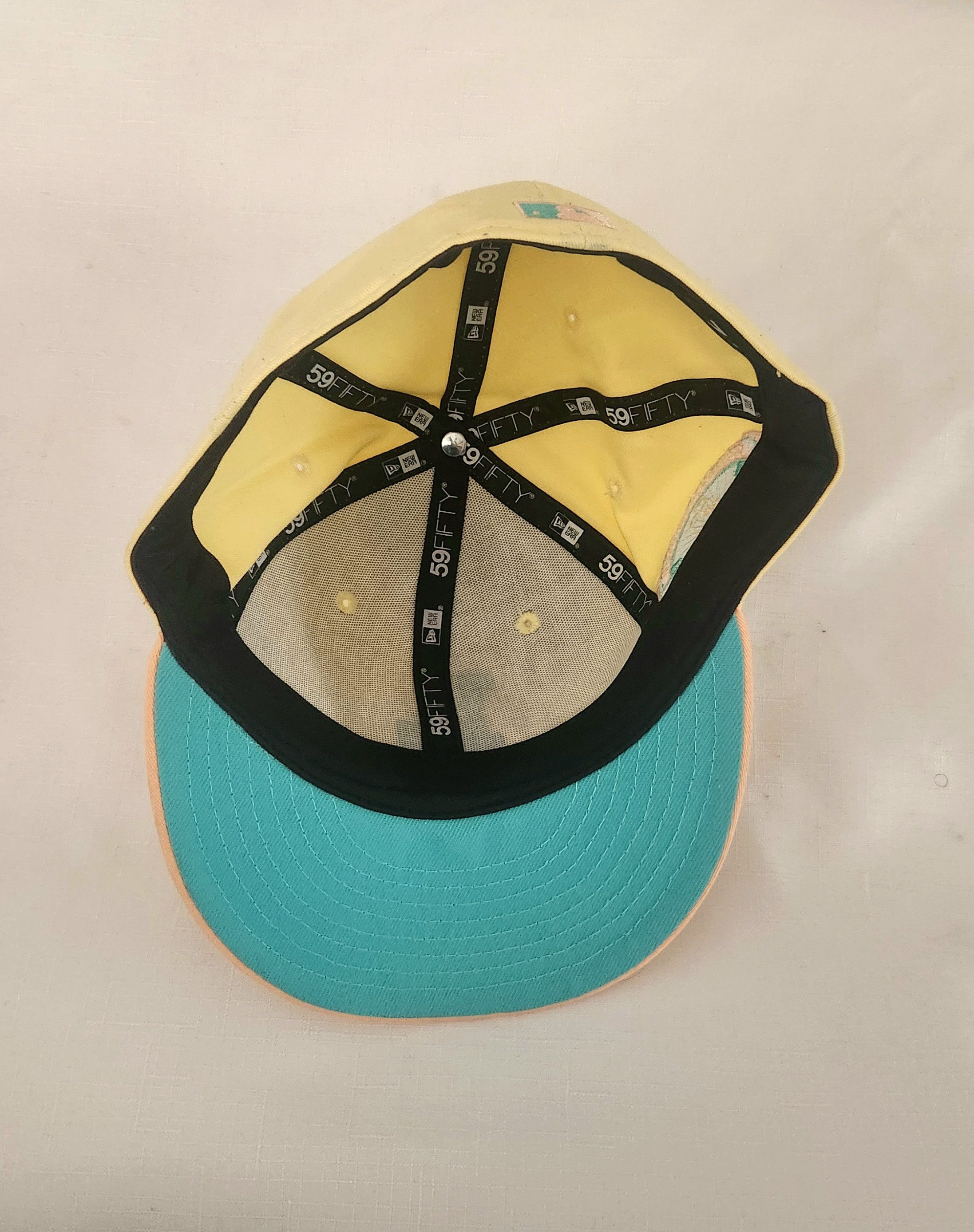 Cooperstown Collection × New Era New Era 59Fifty Hat Cap LA Dodgers MLB Pastel multicolor Size ONE SIZE - 8 Thumbnail