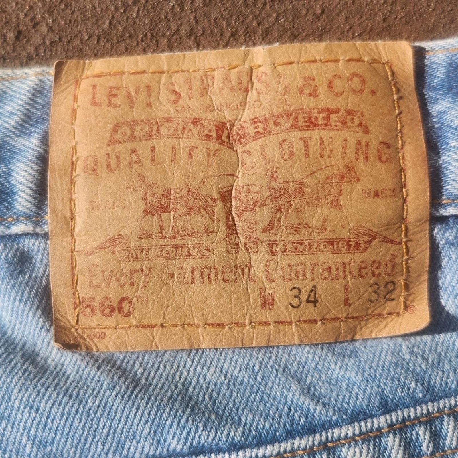 Levi's Vintage 90s levis 560 Size US 31 - 7 Thumbnail