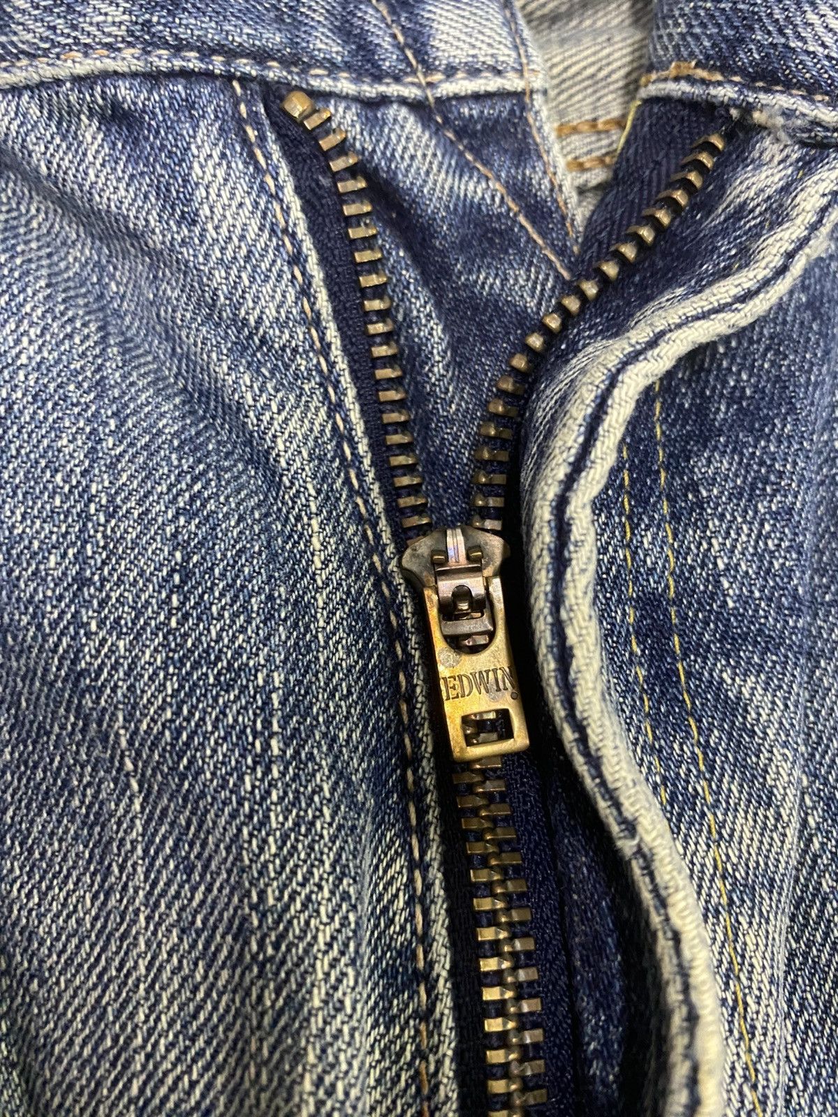 Edwin Size 29x32 Vintage Edwin 505 Selvedge Denim Jeans Size US 29 - 9 Thumbnail