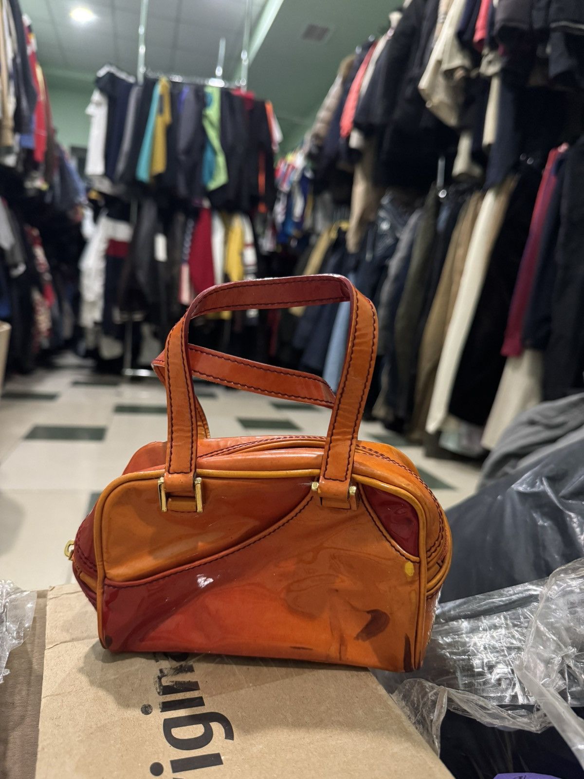 Christian Dior Monsieur Christian Dior Mini Gradation Boston Bag Size ONE SIZE - 10 Thumbnail