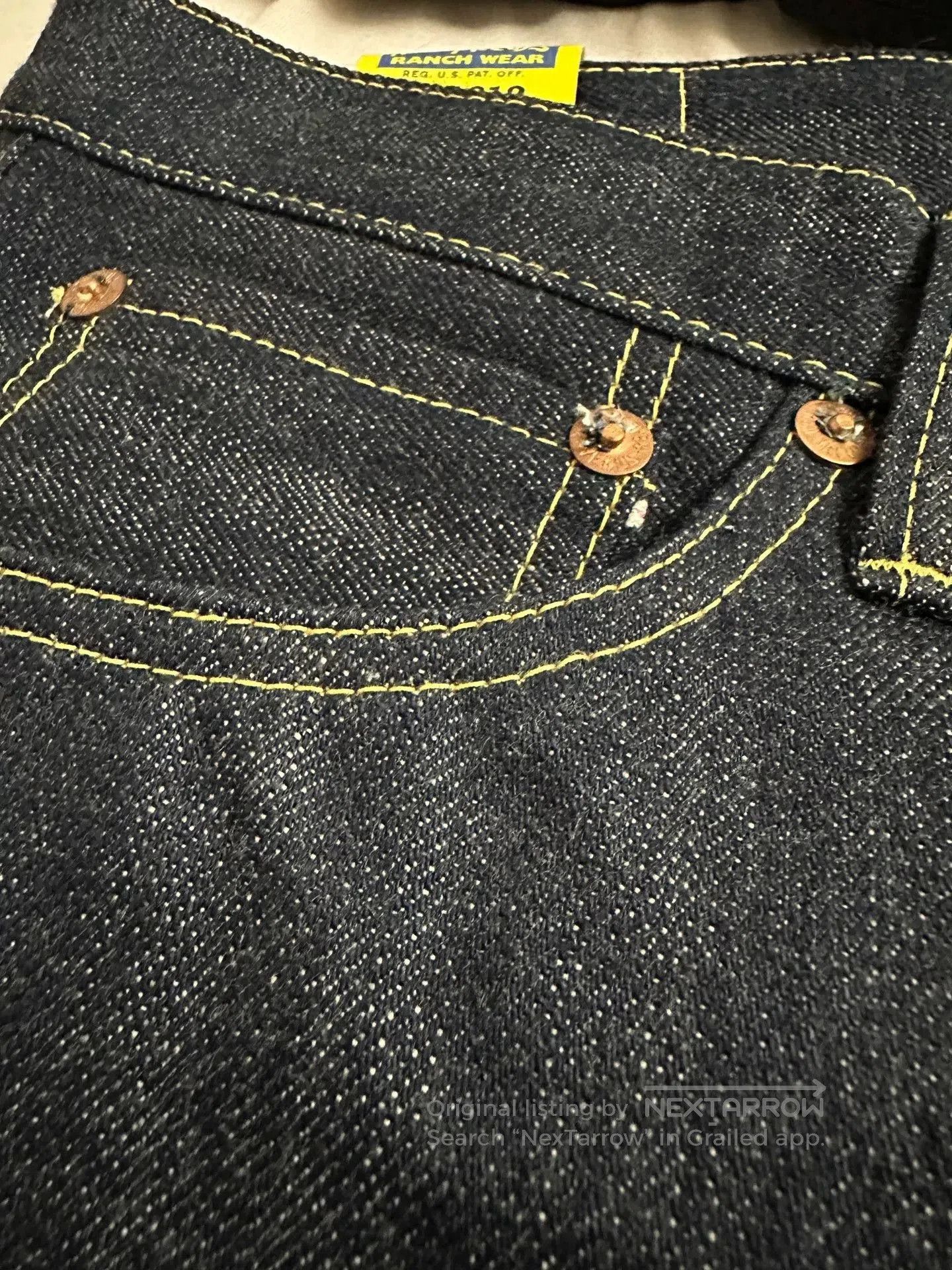 The Real McCoy's The Real McCoy S613 Jeans. Size US 33 - 4 Thumbnail