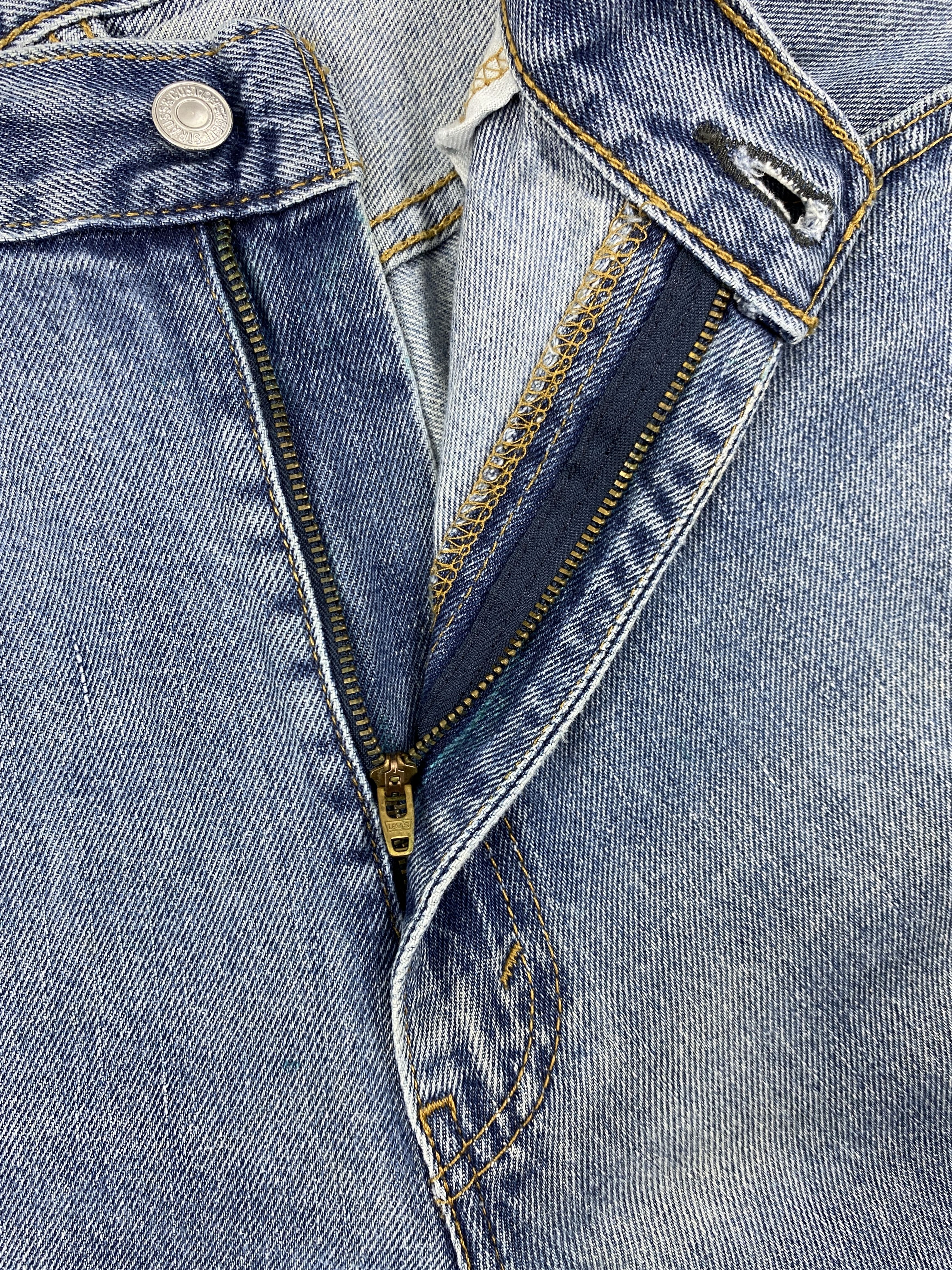 Levi's Faded Blue Vintage Levi's 550 Denim 38 x 30.5 -JN632 Size US 38 / EU 54 - 6 Thumbnail