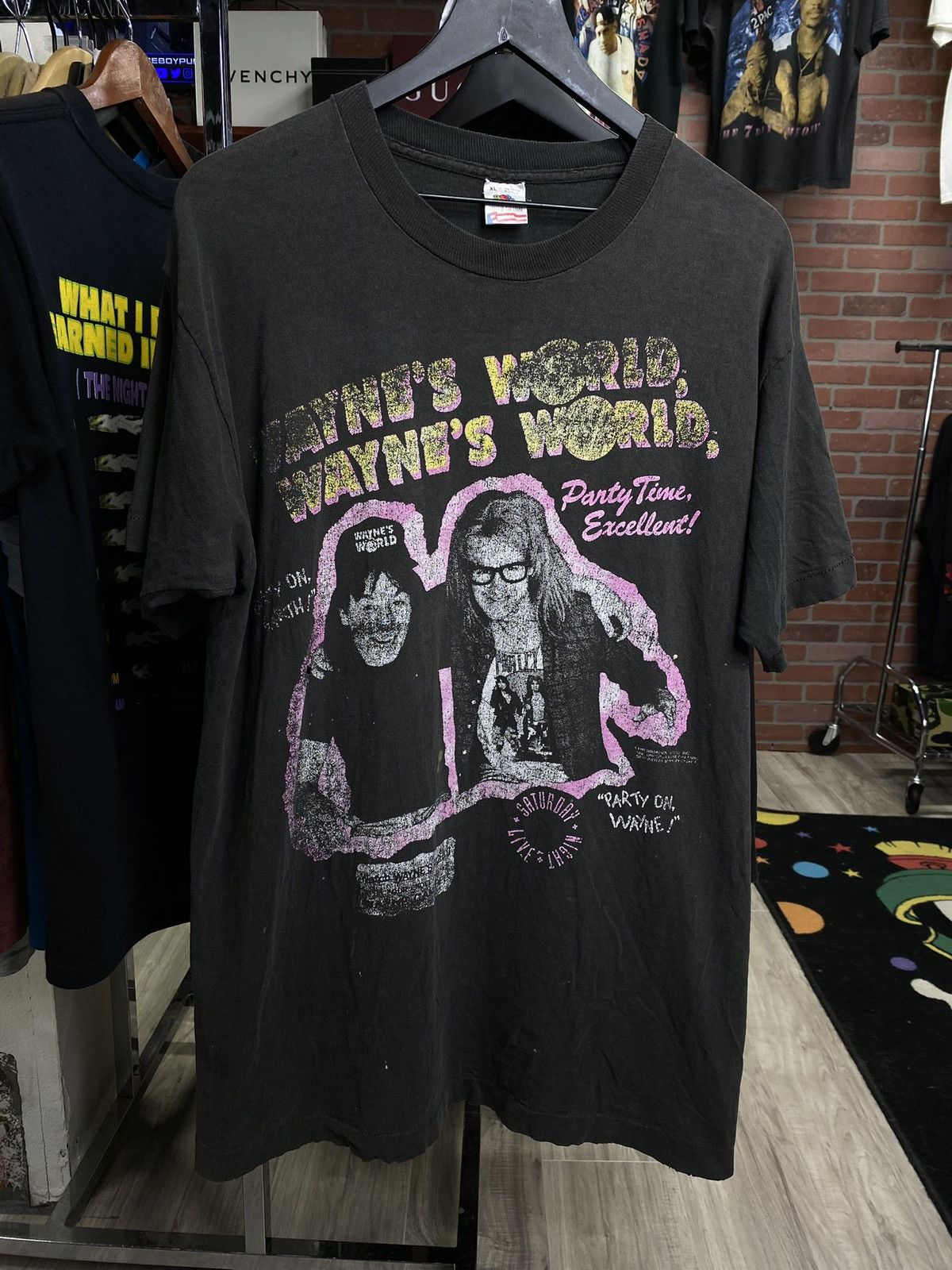 Vintage 1991 Wayne’s World Movie T-Shirt Size XLarge