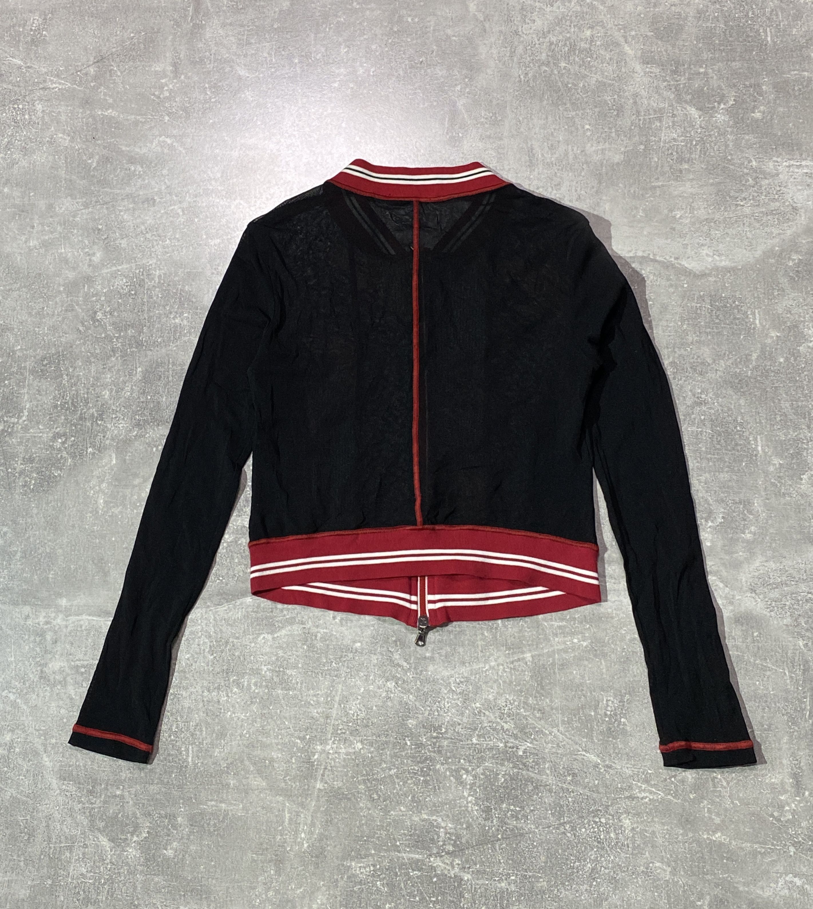 If Six Was Nine Vintage Y2K Mesh Womens Bomber Jacket Size S / US 4 / IT 40 - 4 Thumbnail