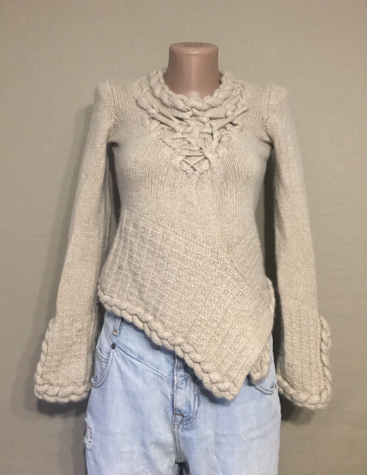 Oscar De La Renta Oscar De La Renta Cashmere Knit Sweater Size S Size S / US 4 / IT 40 - 2 Thumbnail