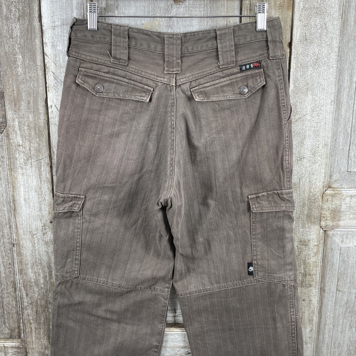 Japanese Brand × Vintage Vintage Japanese Brand Faded Cargo Pants Size US 30 / EU 46 - 3 Thumbnail