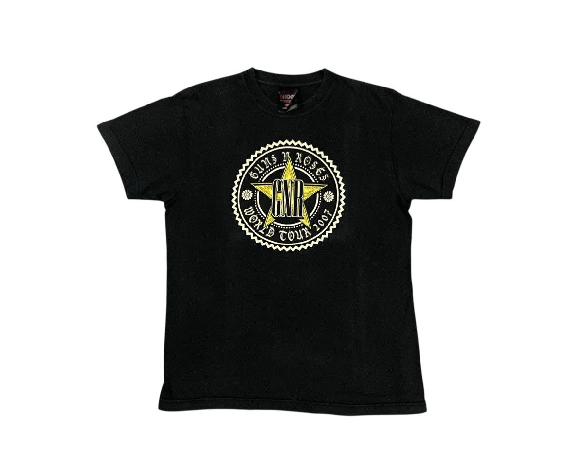 Band Tees × Guns N' Roses × Vintage VINTAGE GUNS N ROSES WORLD TOUR 2007 TSHIRT Size US S / EU 44-46 / 1 - 2 Thumbnail