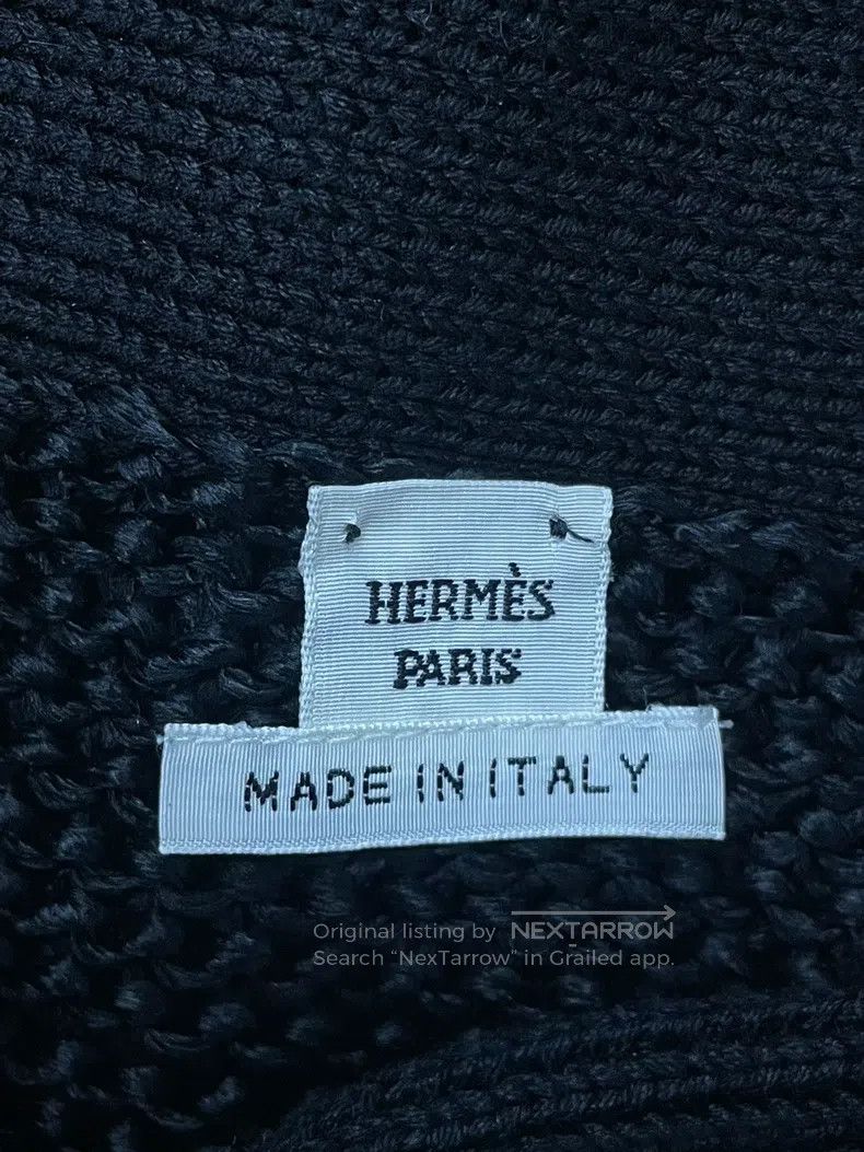 Hermes Hermes Black Knit Sleeveless Shift Dress Size XS / US 0-2 / IT 36-38 - 3 Thumbnail