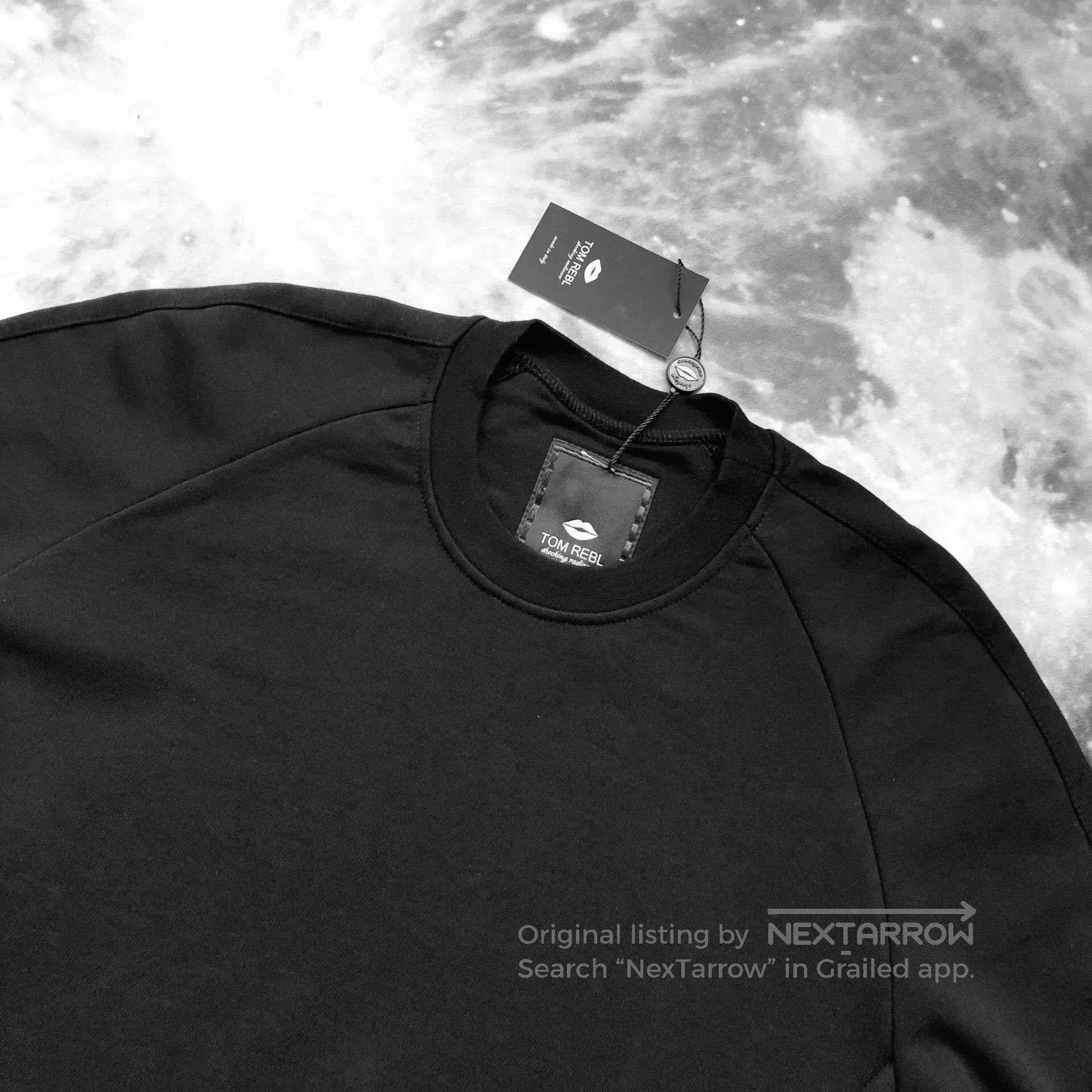 Tom Rebl TOM REBL Deconstructed Men's Pullover Sweatshirt. Size US XXL / EU 58 / 5 - 2 Thumbnail