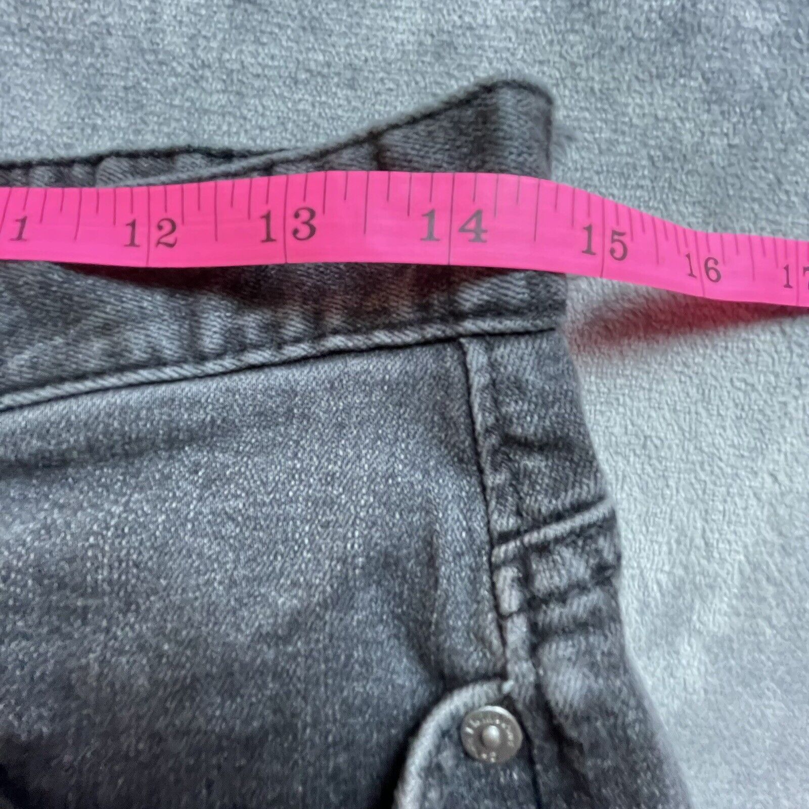 Calvin Klein Calvin Klein Jeans 30 Black Denim Straight Rocker Grunge Size US 30 / EU 46 - 10 Thumbnail