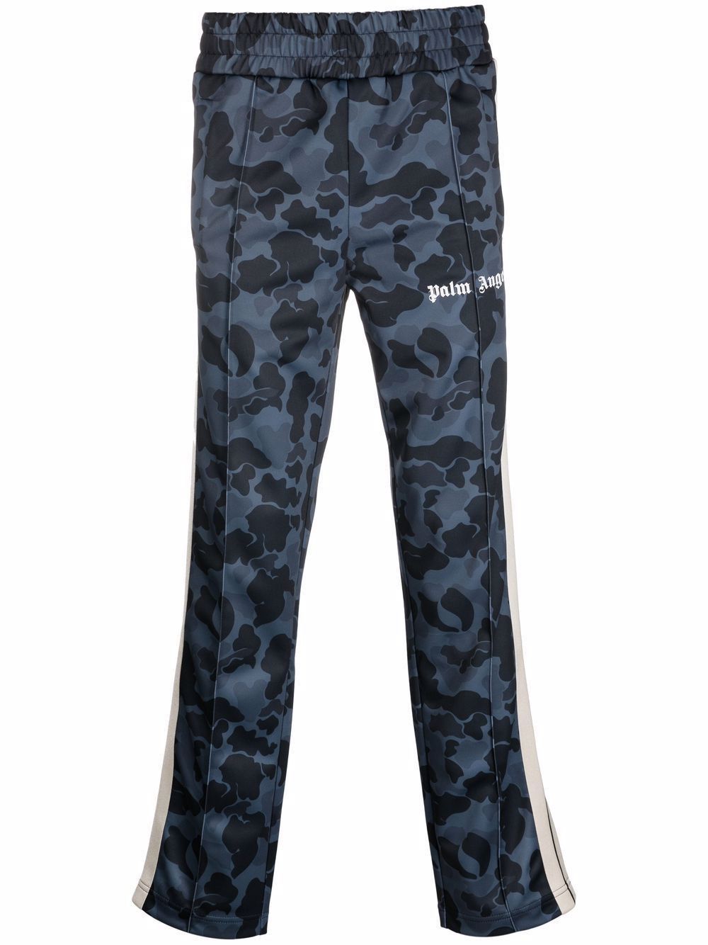 Palm Angels o1in1s0225 Q:1 / Night Camo Track Pant in Blue/Black Size US 32 / EU 48 - 1 Thumbnail