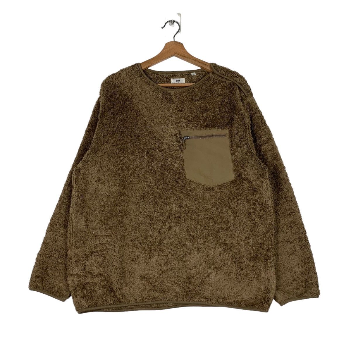 Engineered Garments Uniqlo X Engineered Garments Pullover Fleece #0841-C38 Size US L / EU 52-54 / 3 - 1 Thumbnail
