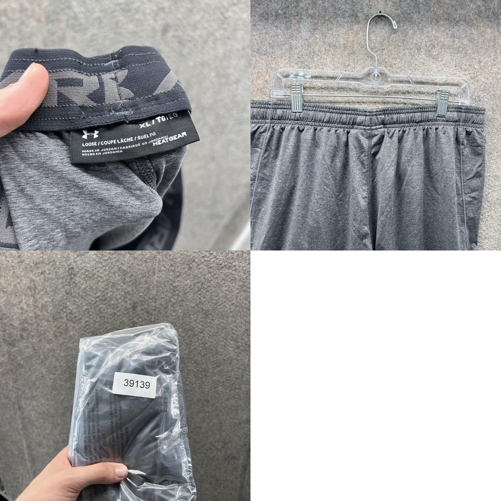 Under Armour Under Armour Shorts Mens XL Gray HeatGear Athletic Training Gym Performance Size US 36 / EU 52 - 8 Thumbnail
