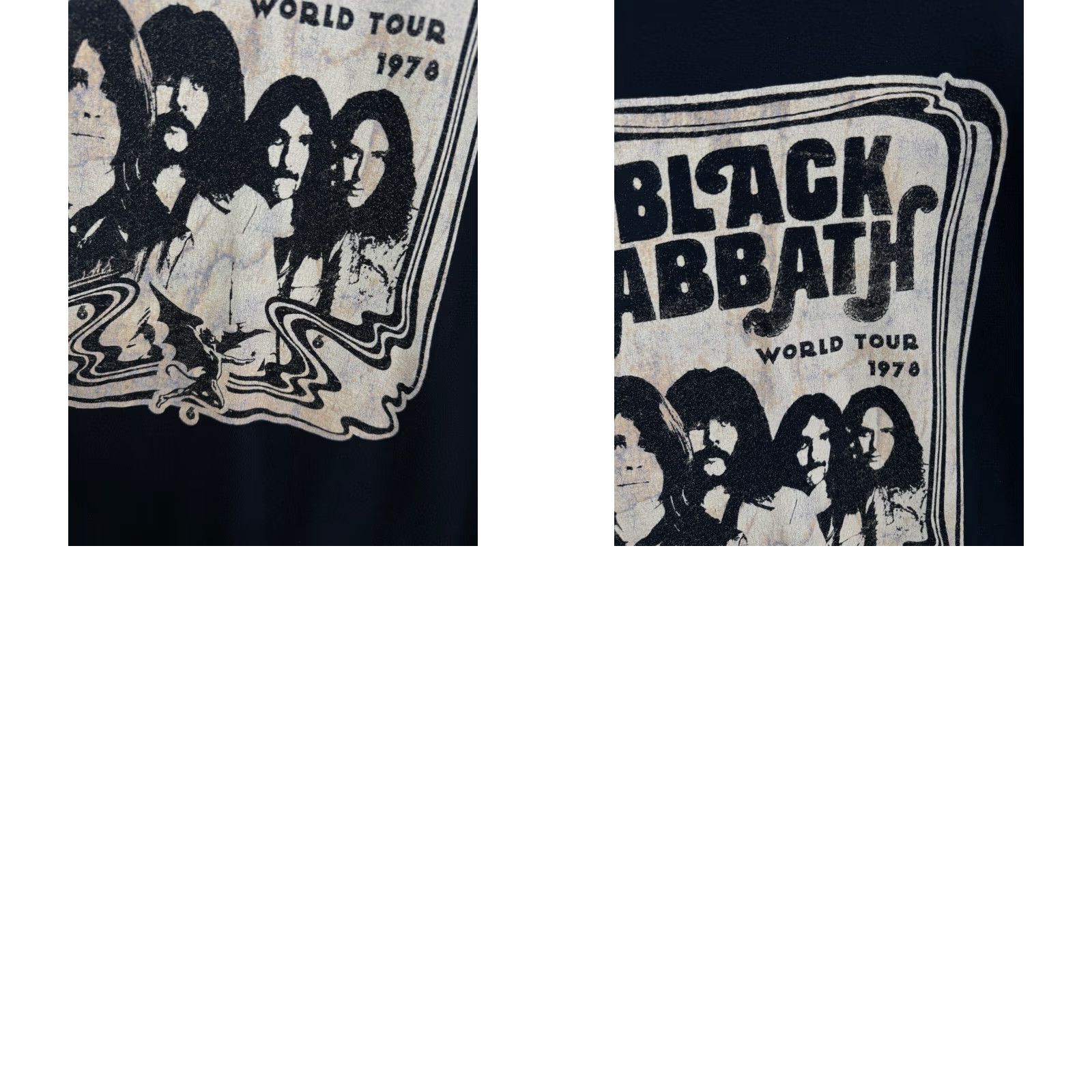 Vintage VINTAGE Black Sabbath World Tour 1978 T-Shirt XL Black Mens Shirt Large Black Sabbath World Tour 1978 T-Shirt XL Mens Size US XL / EU 56 / 4 - 8 Thumbnail