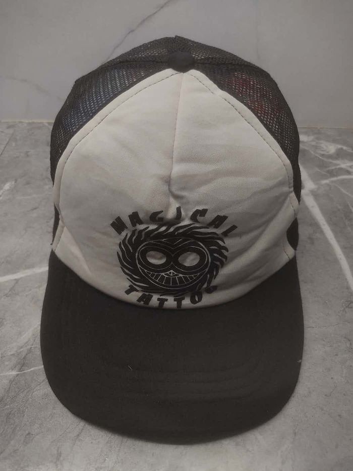 Japanese Brand Vintage Magical Tatto Trucker Hat Cap Size ONE SIZE - 2 Thumbnail