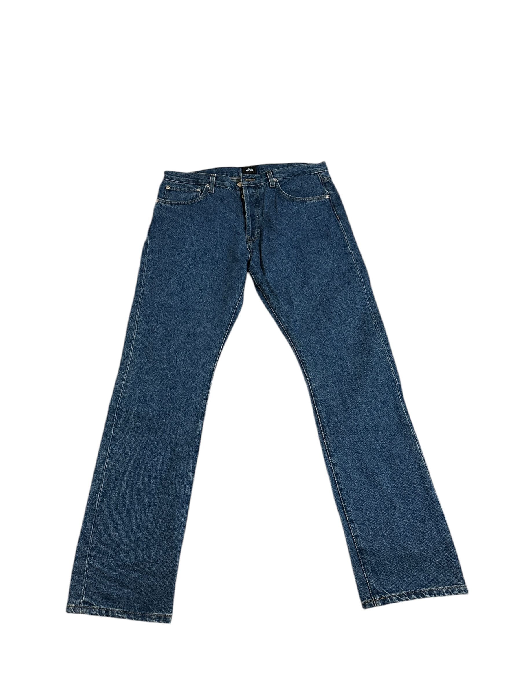 Stussy Stussy Medium Wash Slim Ol' Jean Size US 34 / EU 50 - 1 Thumbnail