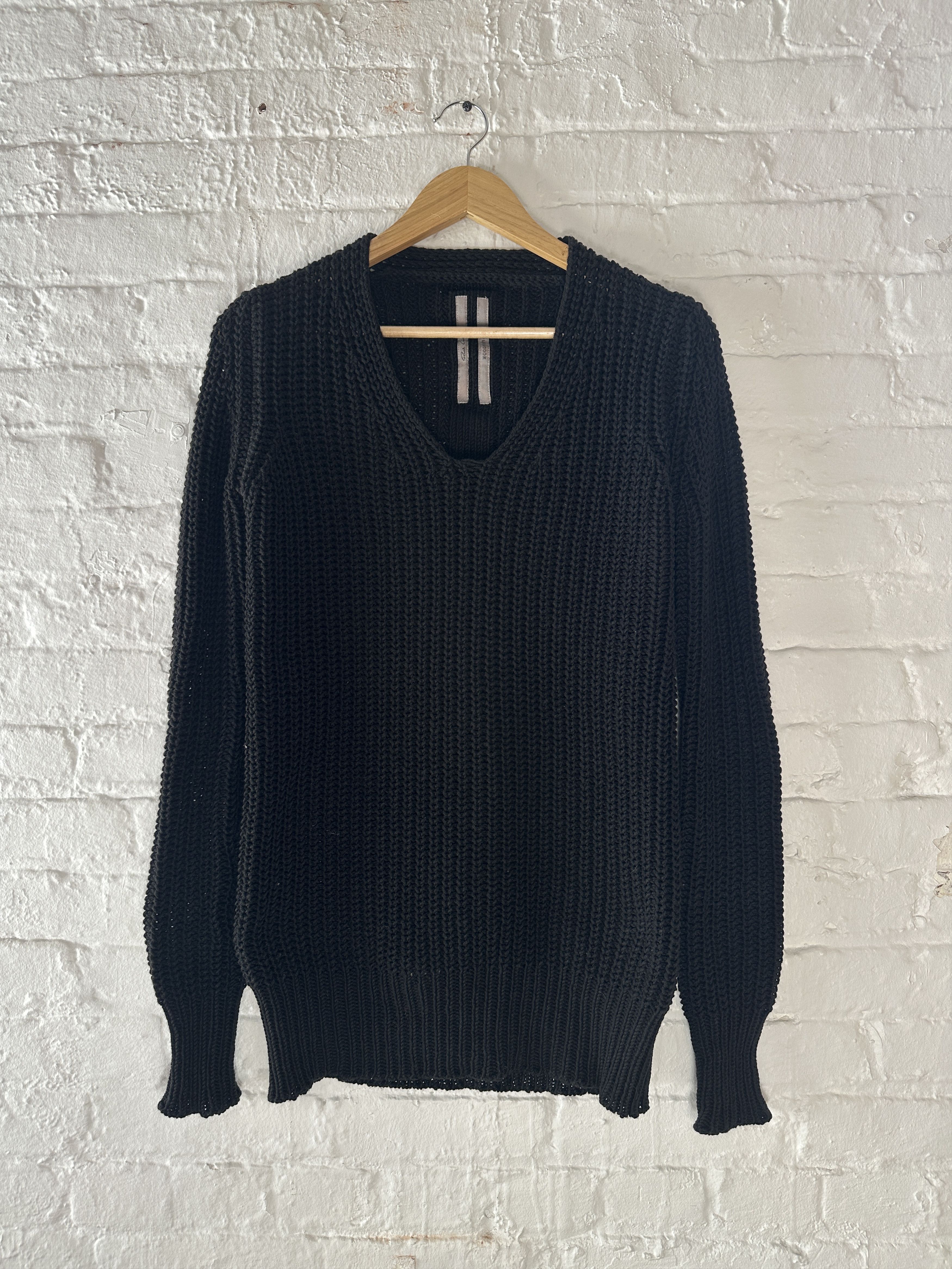 Rick Owens Rick Owens Chunky Knit Moody Sweater Size US S / EU 44-46 / 1 - 1 Thumbnail