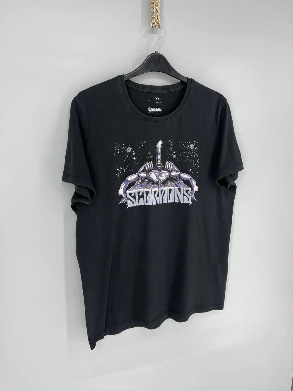 Band Tees Vintage Y2k Scorpions Rock Band T-shirt Band Rock Metal Size US XL / EU 56 / 4 - 2 Thumbnail