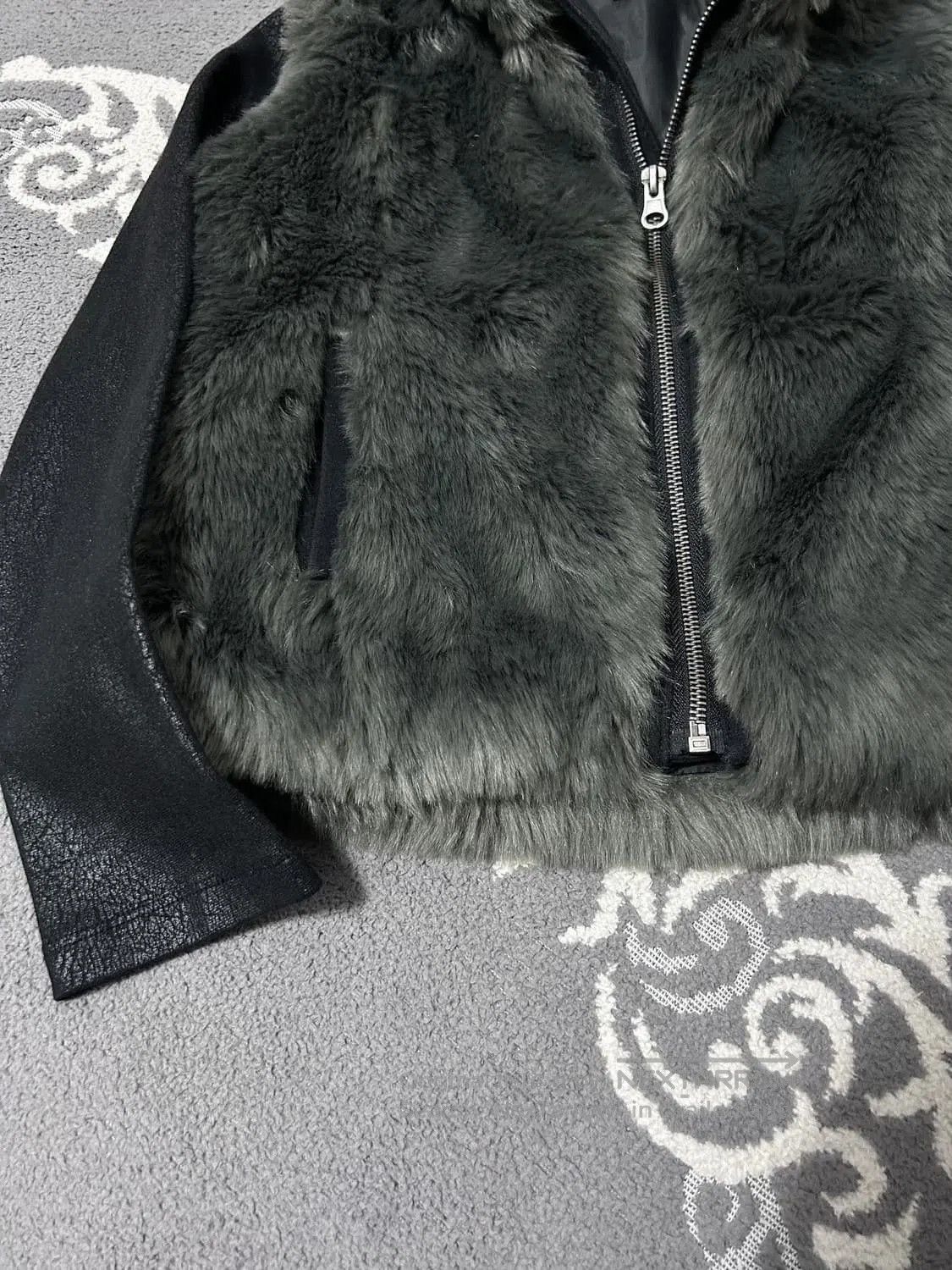 DKNY DKNY Vintage Shearling Leather Jacket. Size US M / EU 48-50 / 2 - 4 Thumbnail