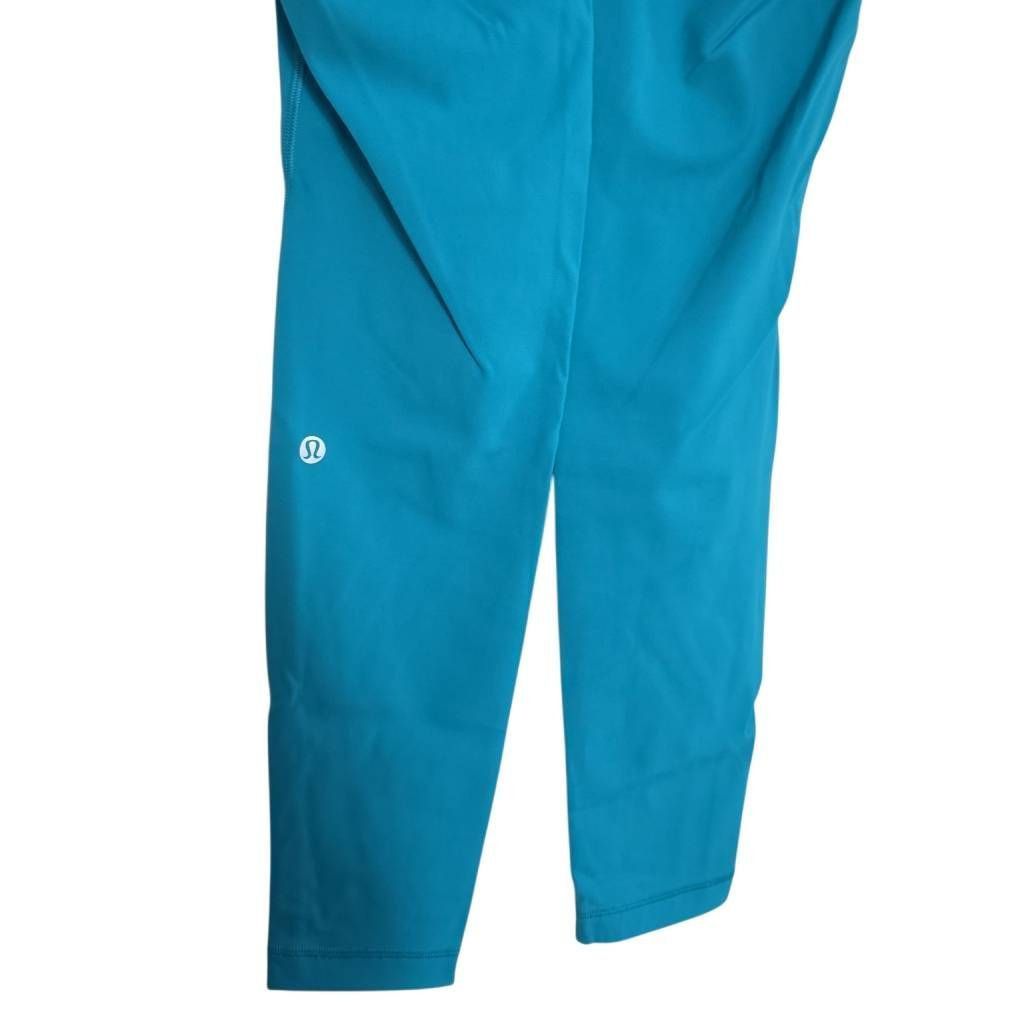 Lululemon Lululemon Women's Size 6 Blue 28" Compression Leggings with Size 28" / US 6 / IT 42 - 3 Thumbnail