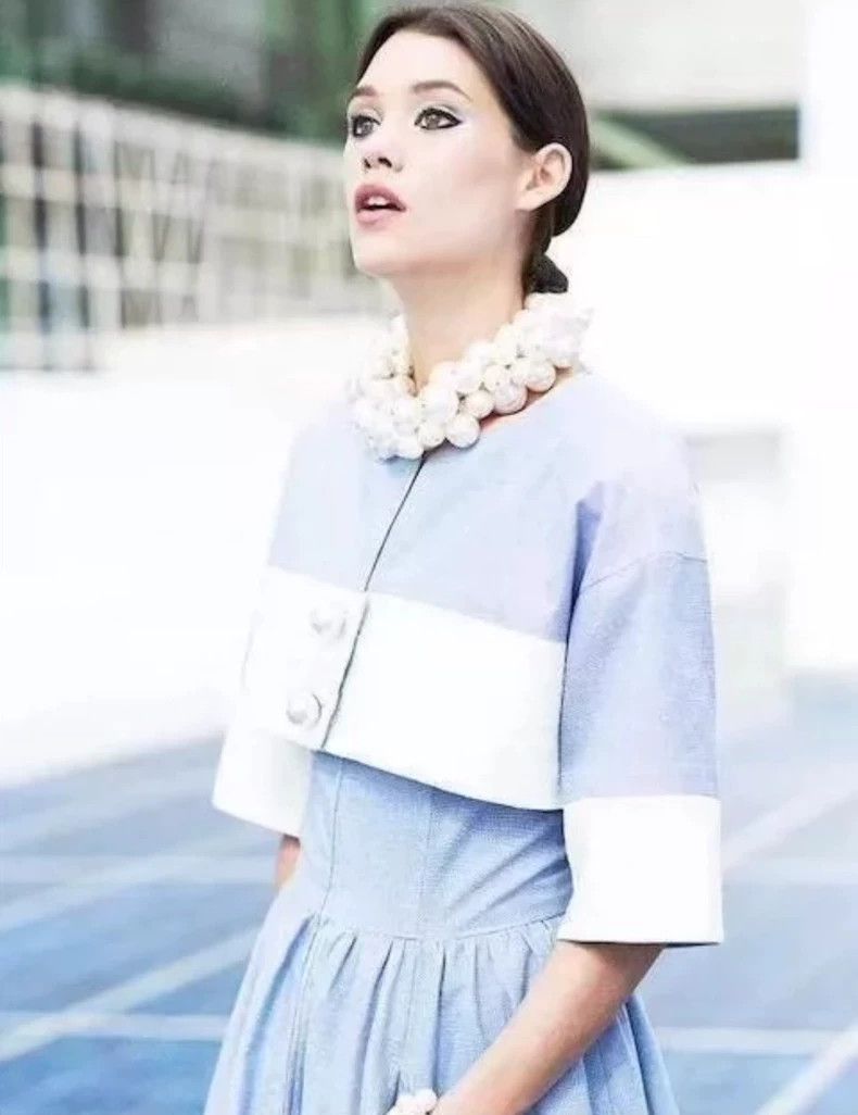 Chanel Chanel Oversized pearl buckle coat 2503-Nextarrow Size XXS / US 00 / IT 34 - 5 Thumbnail