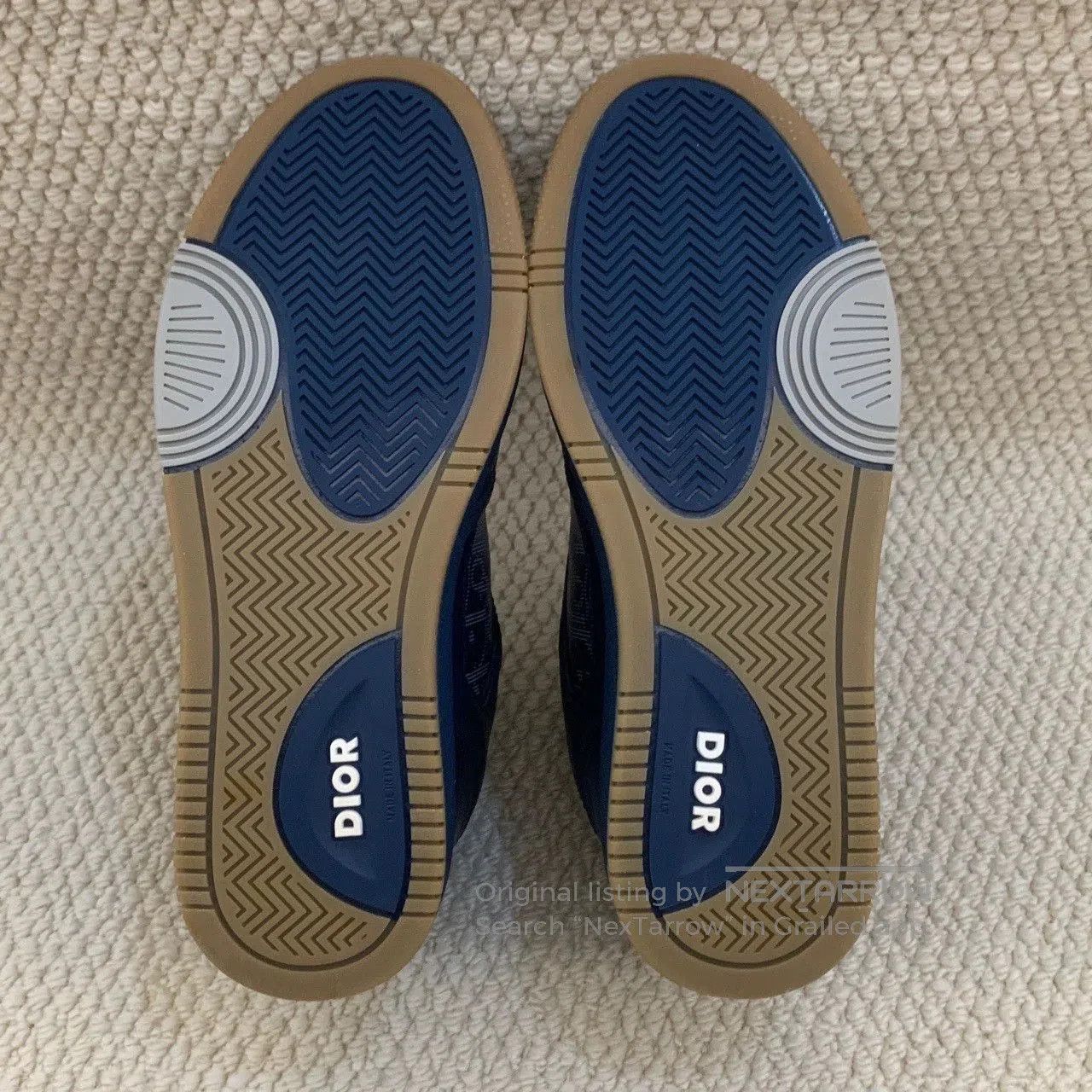 Dior dior b27 low-top sneakers in navy blue. Size US 7.5 / EU 40-41 - 7 Thumbnail