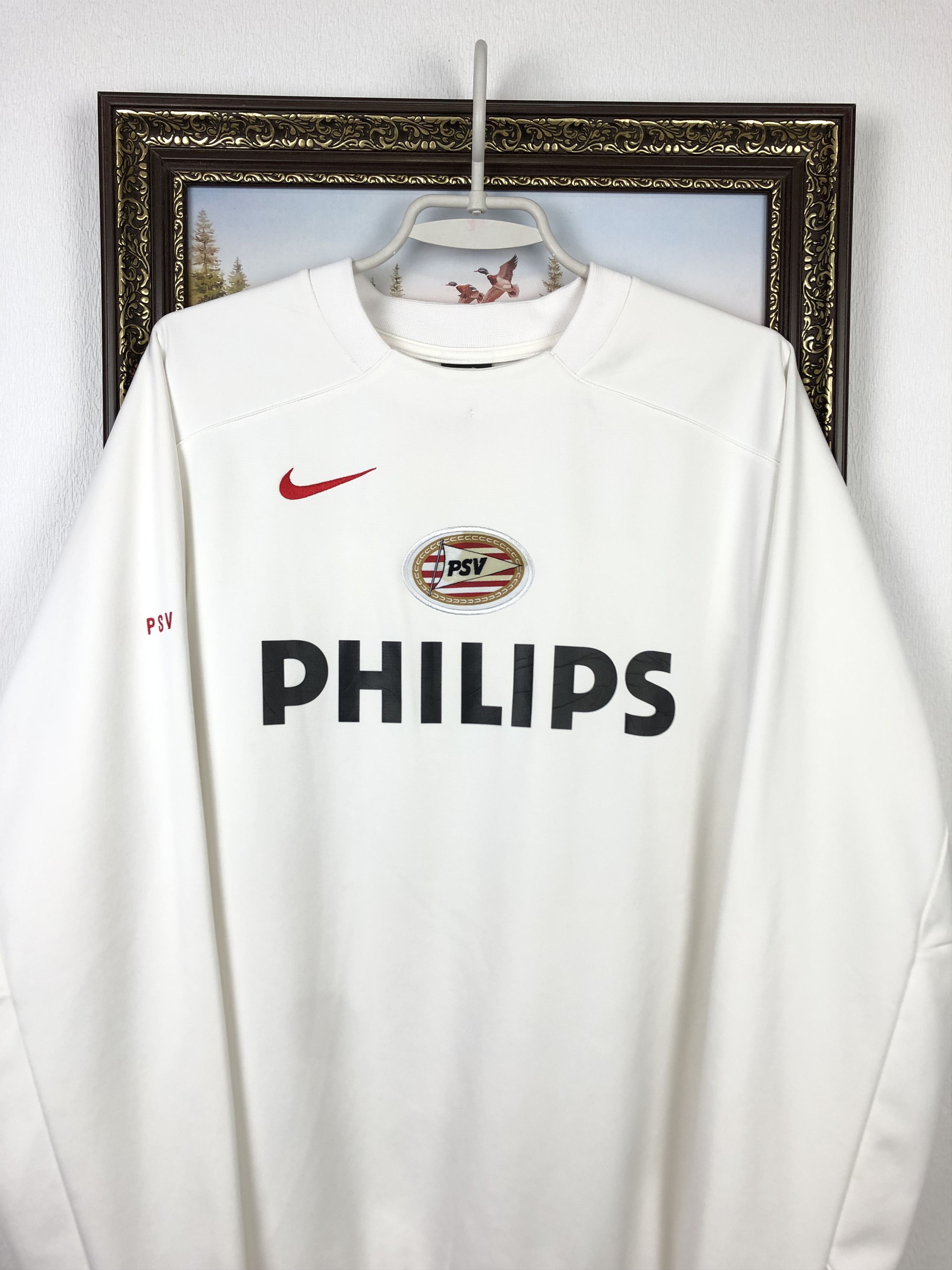 Nike Vintage Nike PSV Eindhoven Football Sweatshirt Soccer Size US XL / EU 56 / 4 - 2 Thumbnail